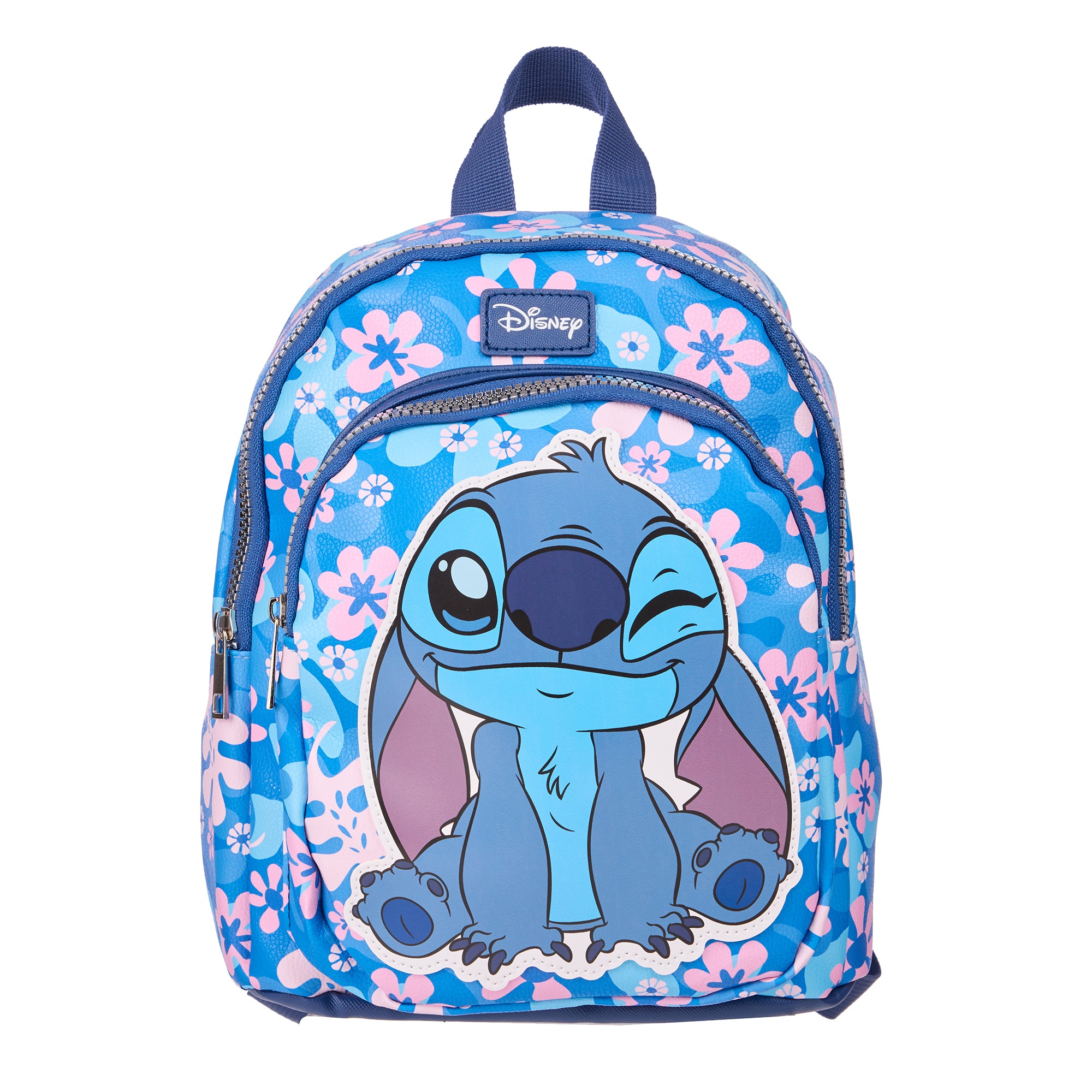 Disney's Stitch With Tropical All-Over Print 10.5" Mini Backpack