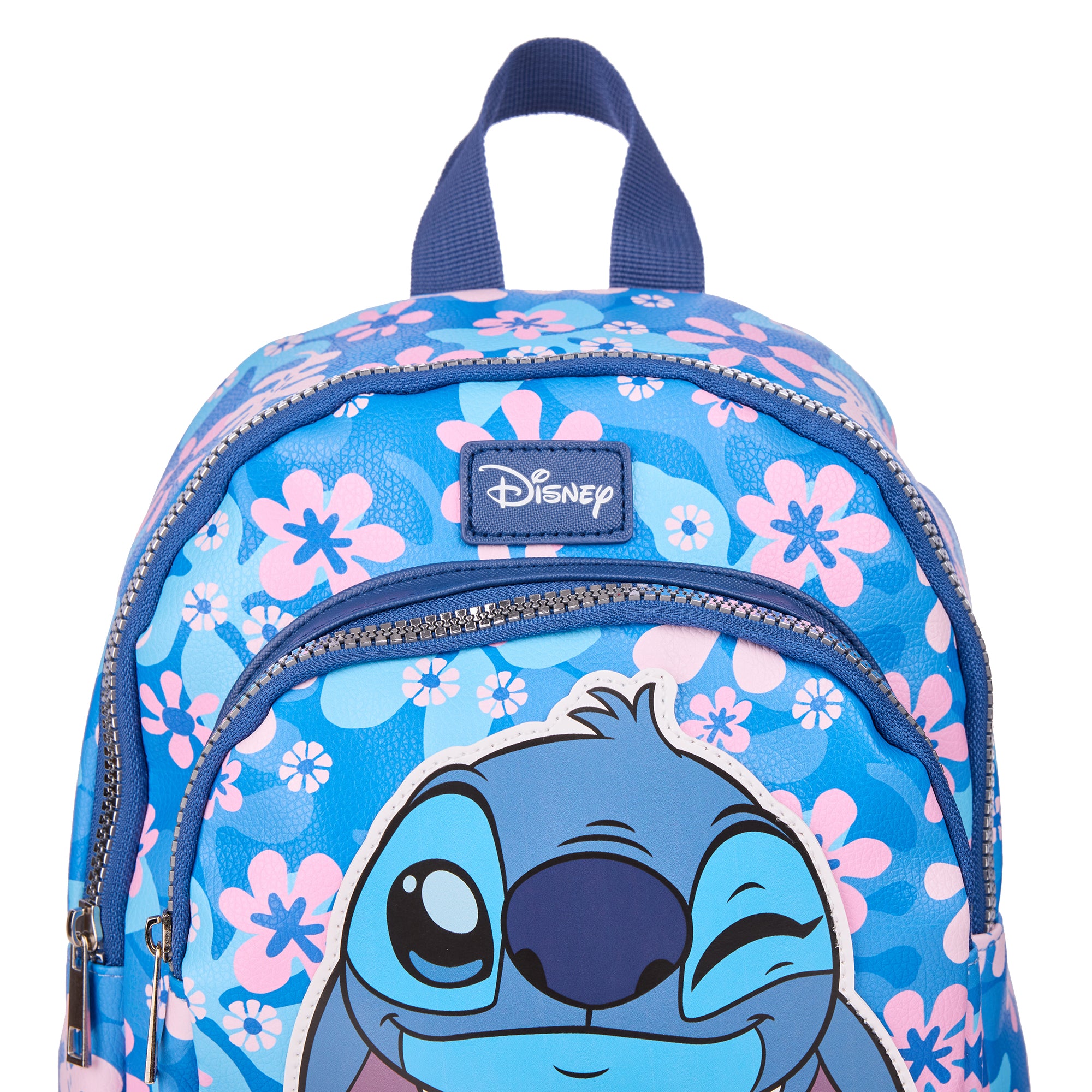 Disney's Stitch With Tropical All-Over Print 10.5" Mini Backpack