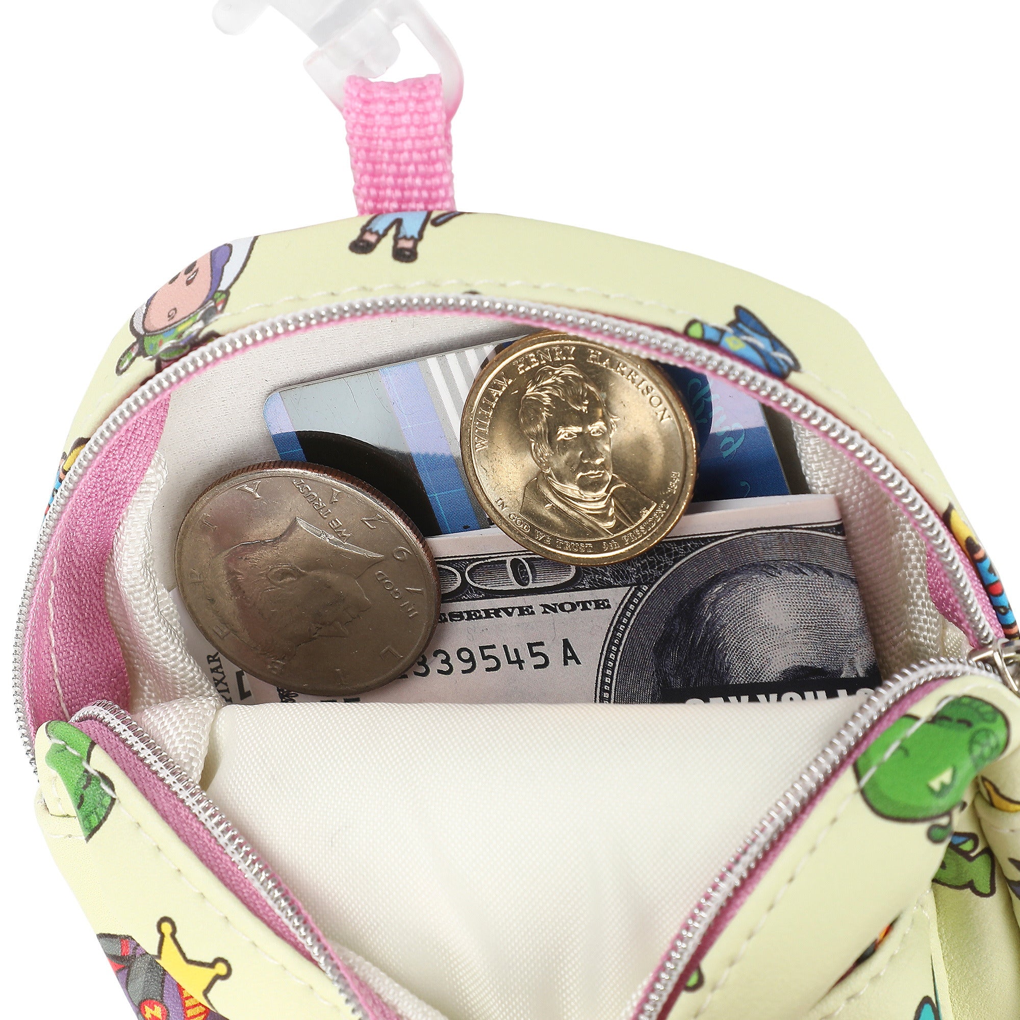 Toy Story Friends Forever PU 9.5-Inch Mini Backpack with Coin Purse
