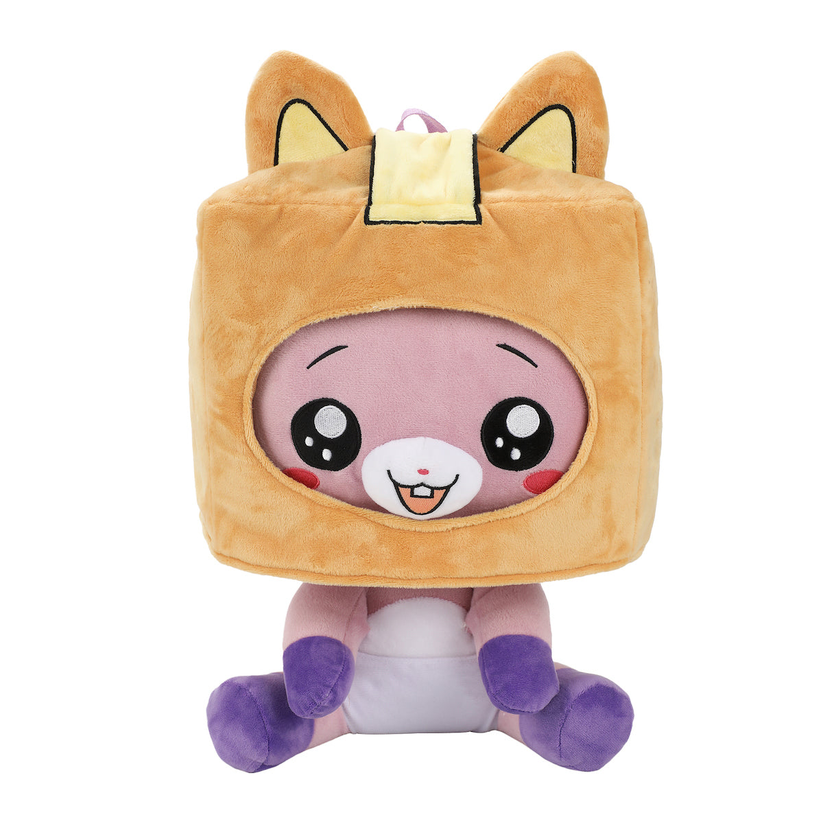 LankyBox Foxy 16" Plush Backpack