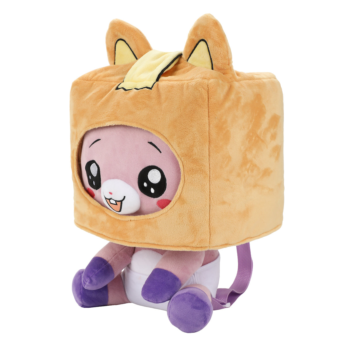 LankyBox Foxy 16" Plush Backpack