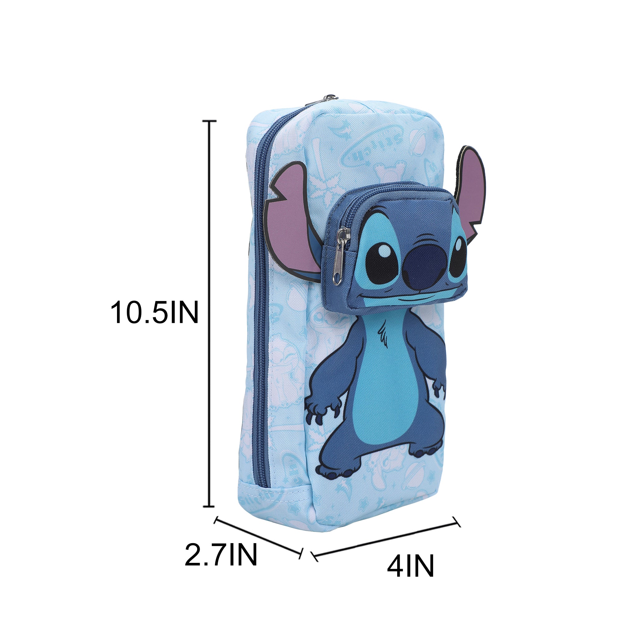 Disney's Lilo & Stitch Character Crossbody Sling Bag With Adjustable Strap
