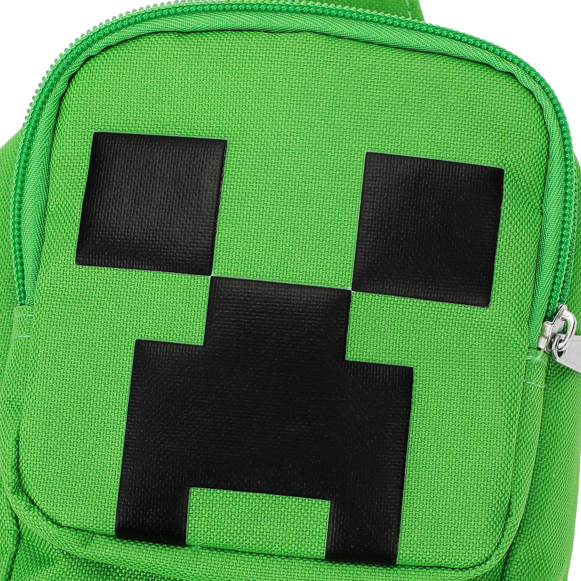 Minecraft Creeper 3D Character Crossbody Sling Bag With Adjustable Strap