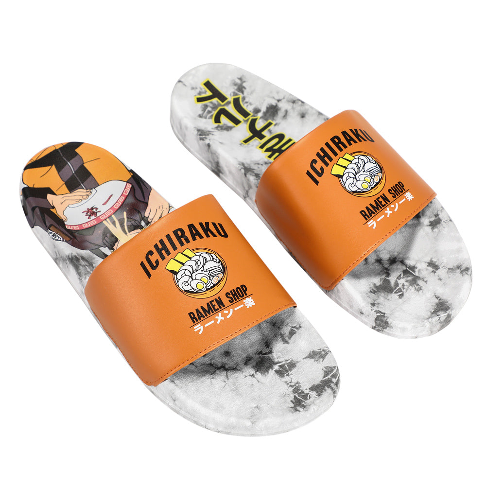 Naruto Shippuden Ichiraku Ramen Shop Men's Sandals  Slides