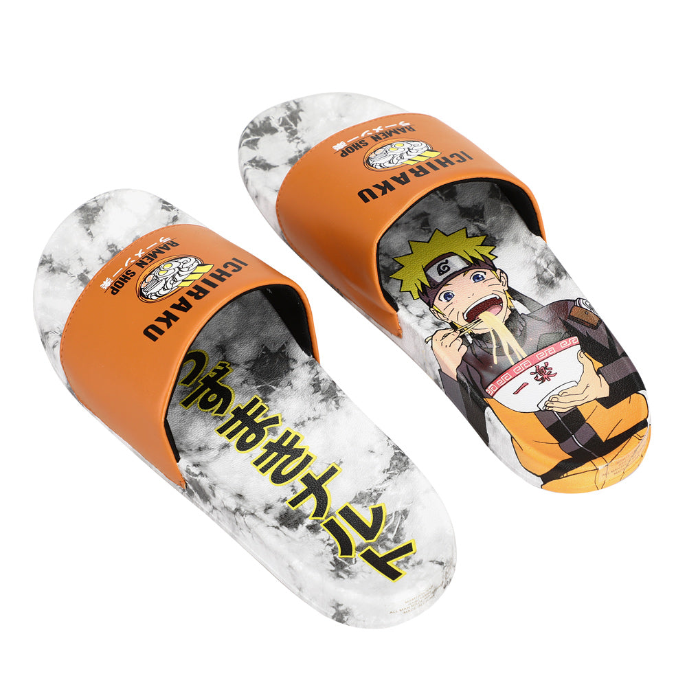 Naruto Shippuden Ichiraku Ramen Shop Men's Sandals  Slides
