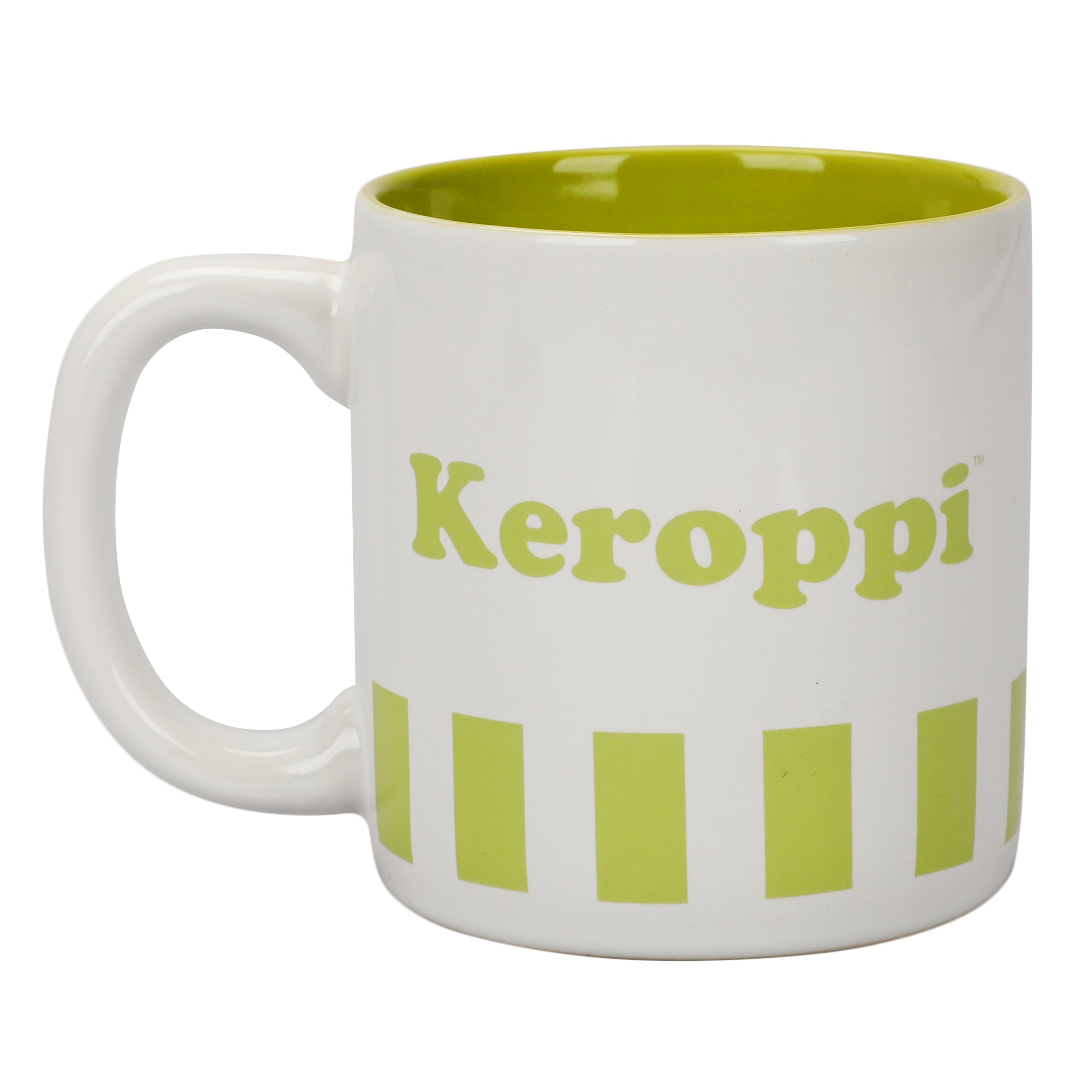 Hello Kitty Keroppi 16 Oz White Ceramic Mug