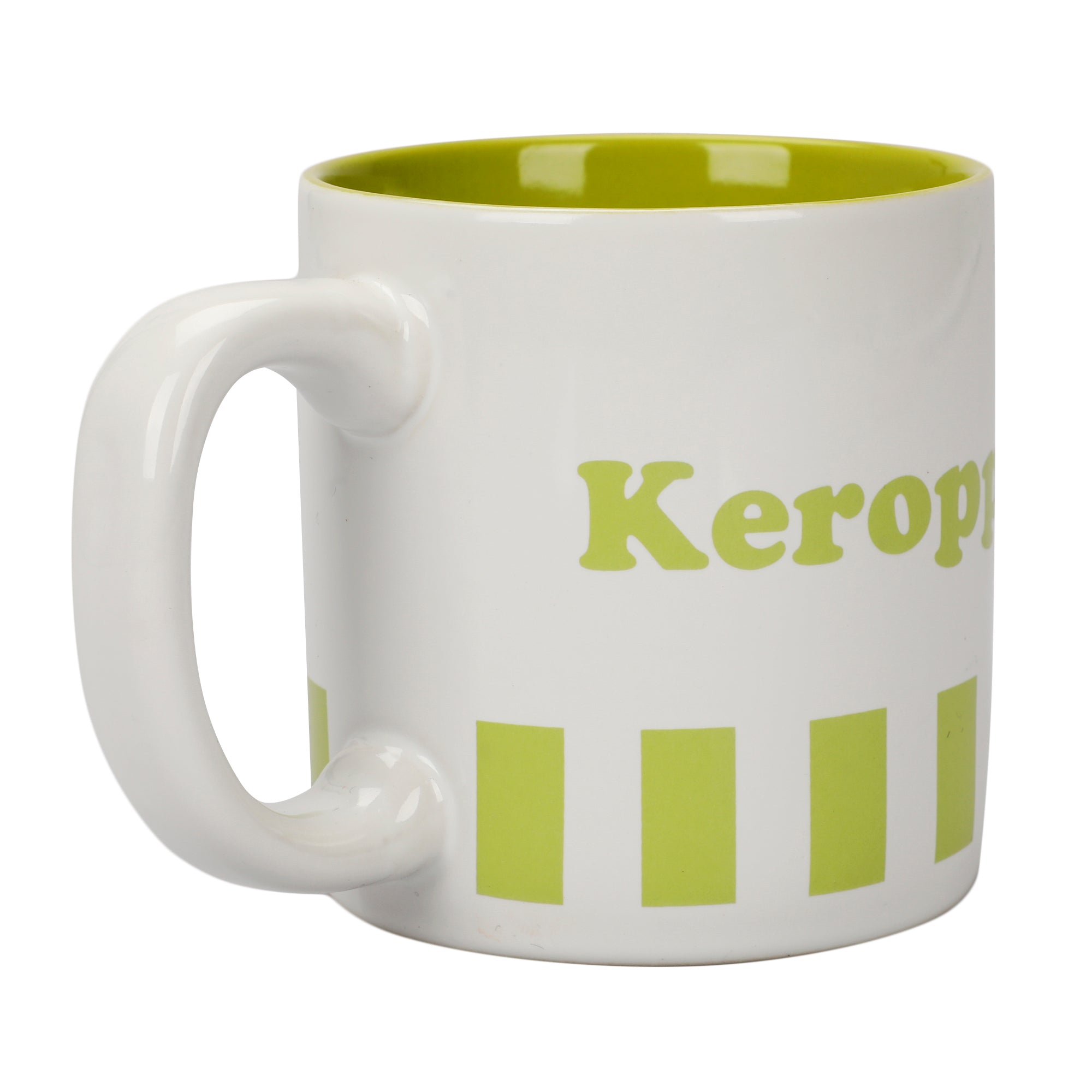 Hello Kitty Keroppi 16 Oz White Ceramic Mug