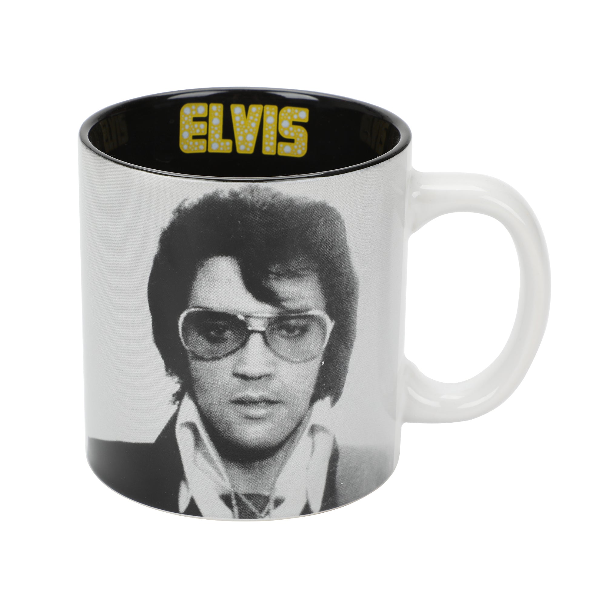 Elvis Profile Art 16 Oz. Ceramic Mug