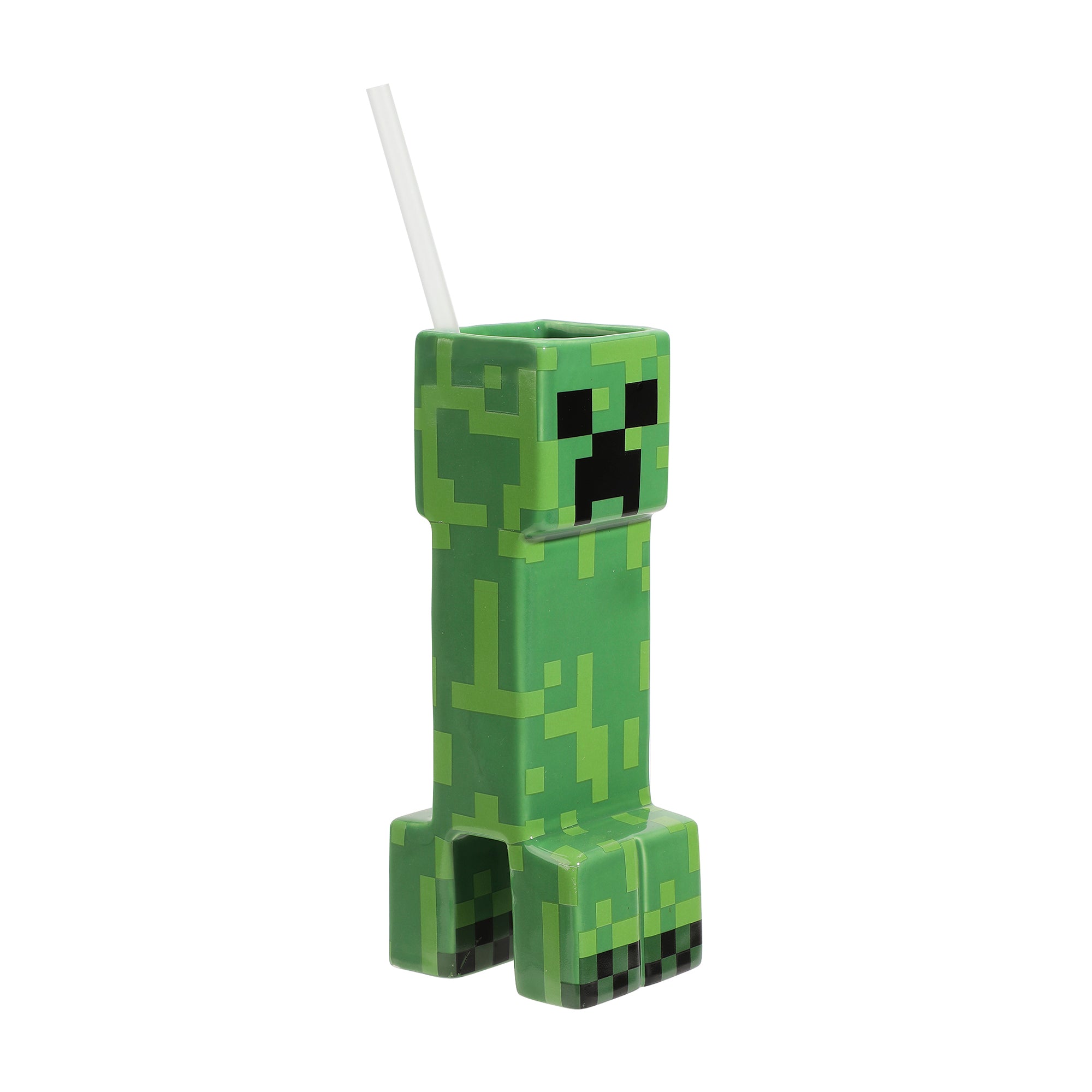 Minecraft Creeper 11.5 Oz. Sculpted Character Ceramic Sipper