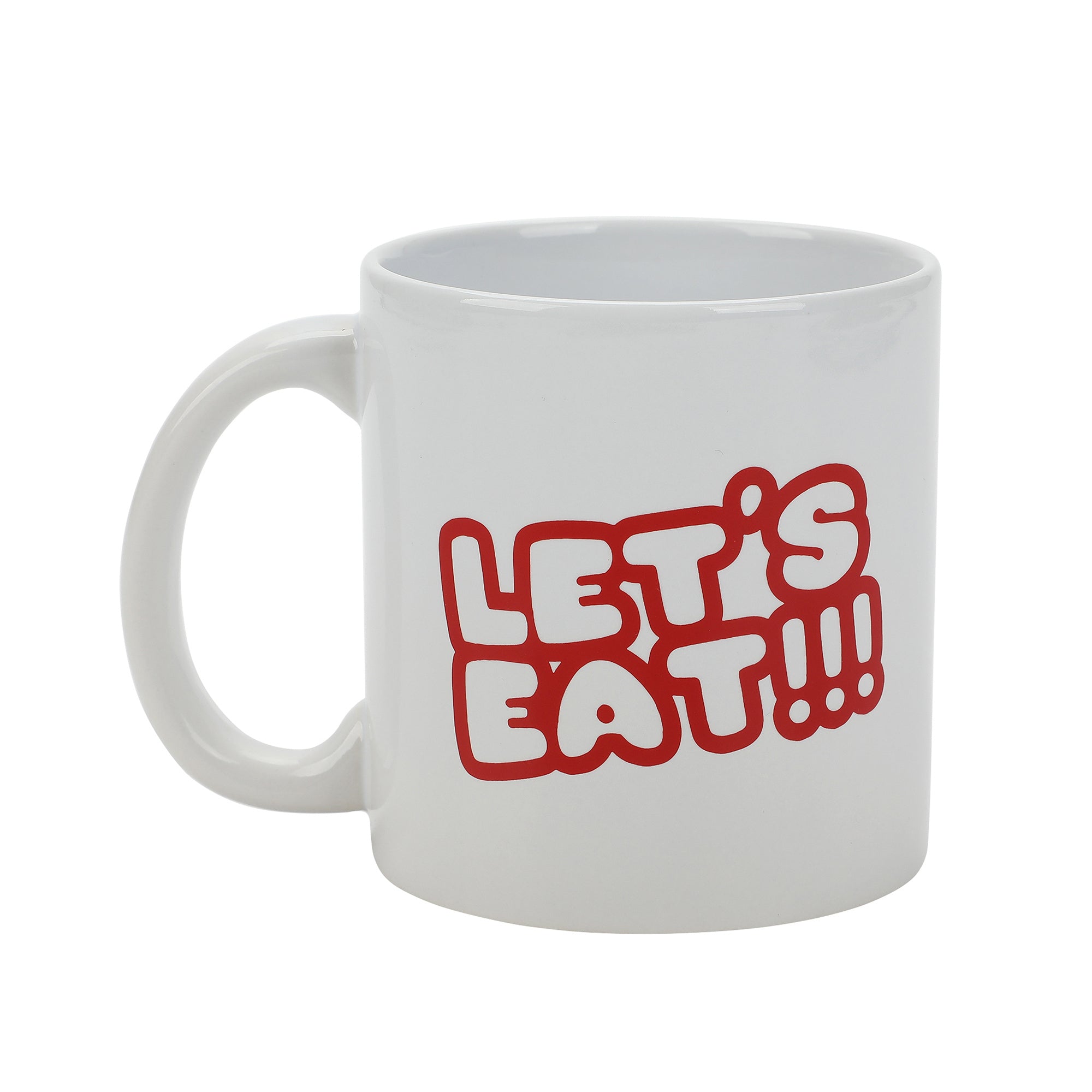 Five Nights At Freddy's Freddy Fazbear's Pizza Let's Eat White 16 Oz Ceramic Mug