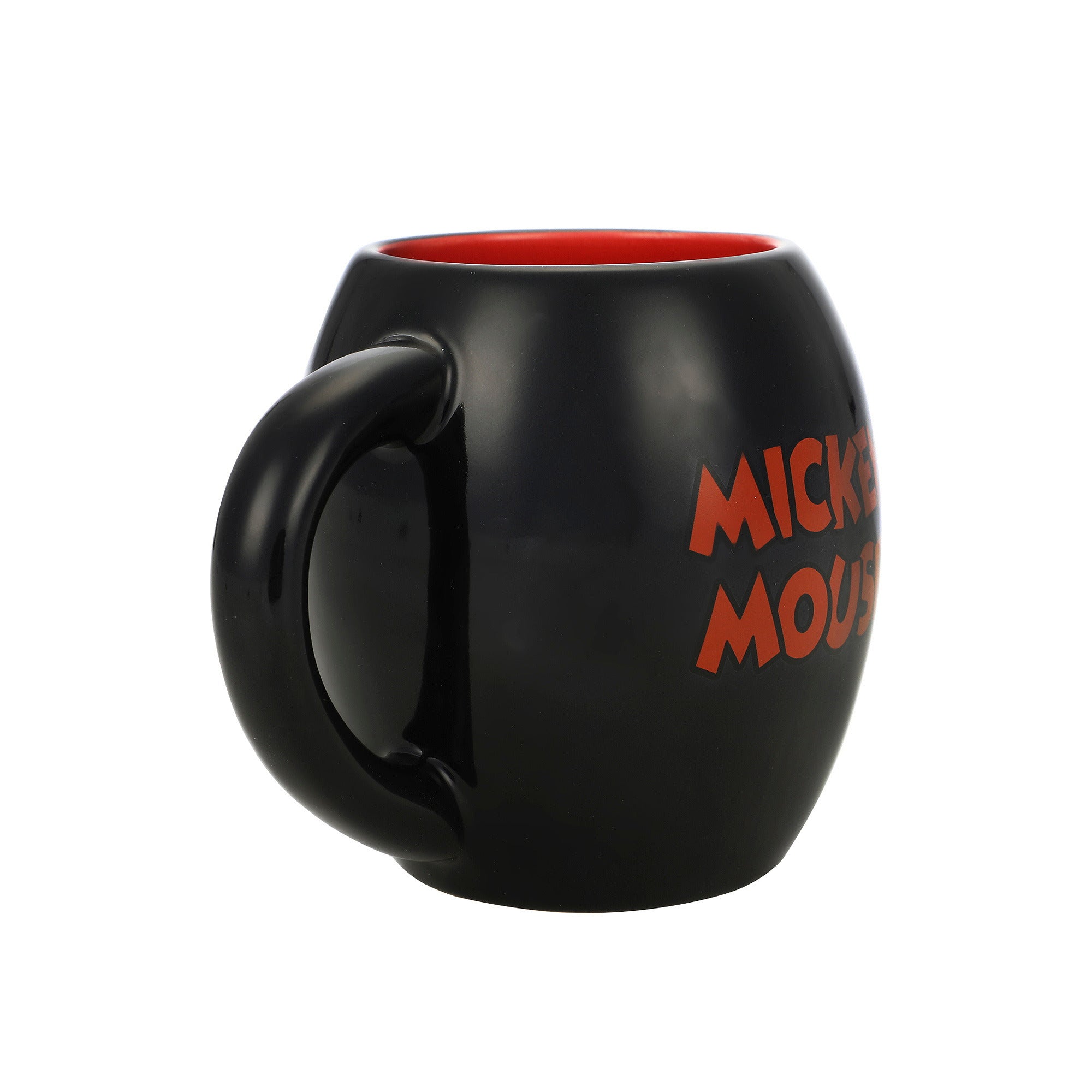 Mickey Mouse Classic Big Face 18 oz Oval Ceramic Coffee Mug for Hot Drinks & Everyday Use
