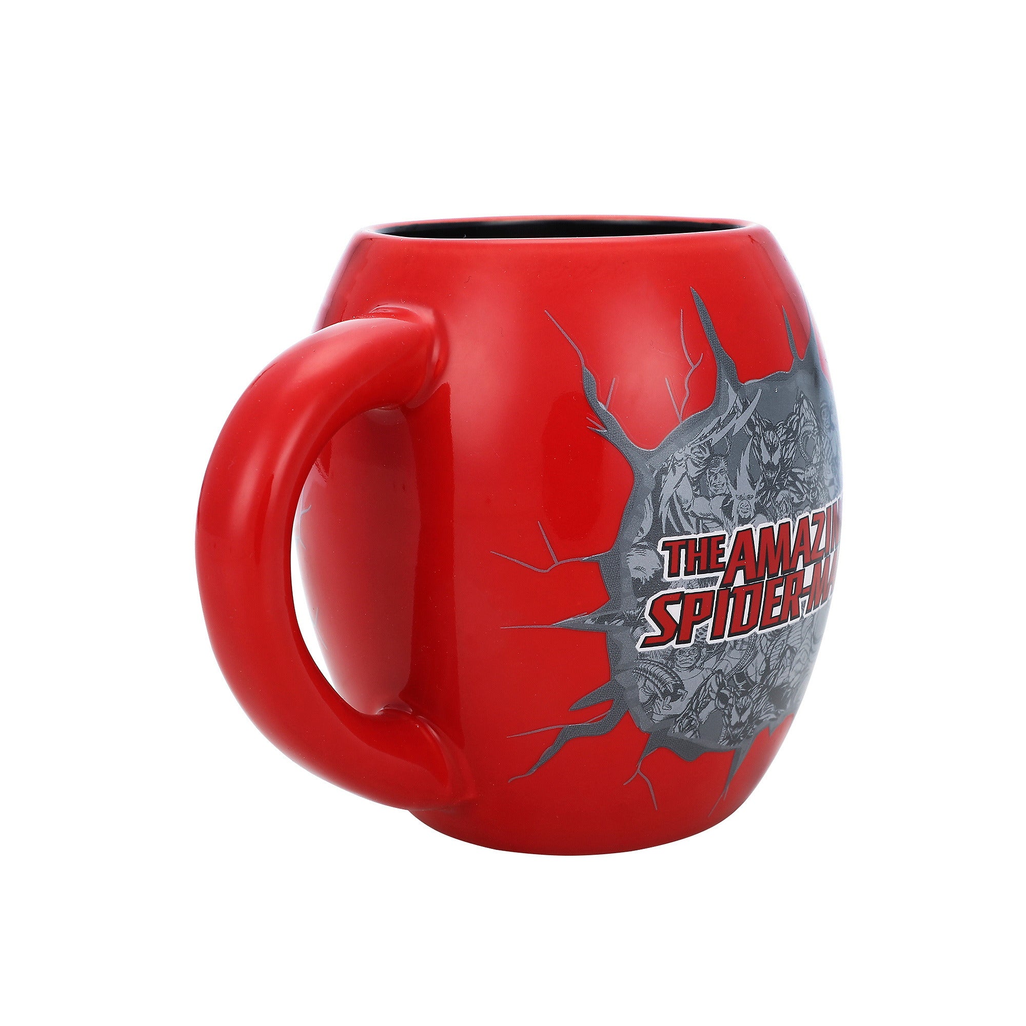 Spider-Man Classic 18 oz Ceramic Oval Mug for Hot & Cold Drinks