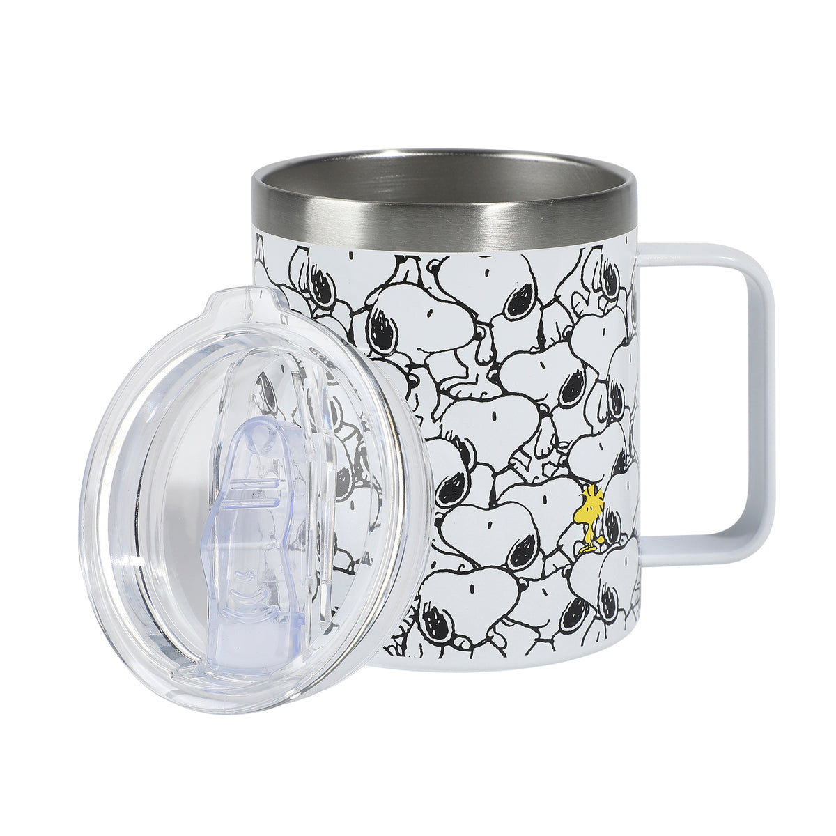 Peanuts Snoopy AOP 14 oz Vacuum Sealed Stainless Steel Mug