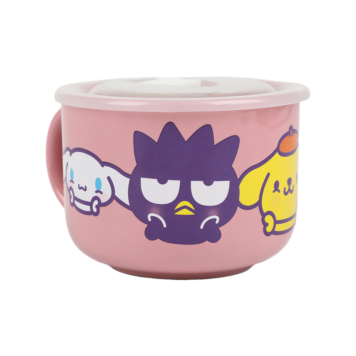 Hello Kitty & Friends 20 Oz Ceramic Soup Mug with Vented Lid