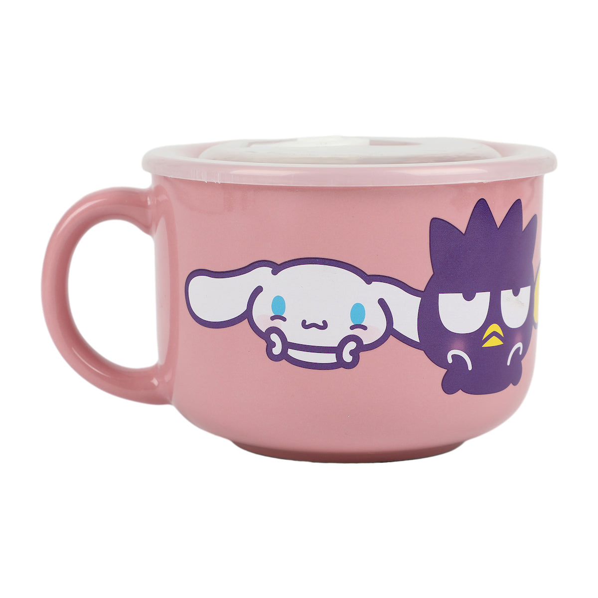 Hello Kitty & Friends 20 Oz Ceramic Soup Mug with Vented Lid