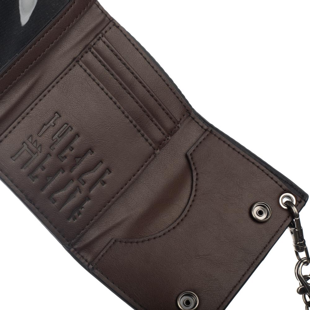 The Mandalorian Chain Wallet with Metal Shield