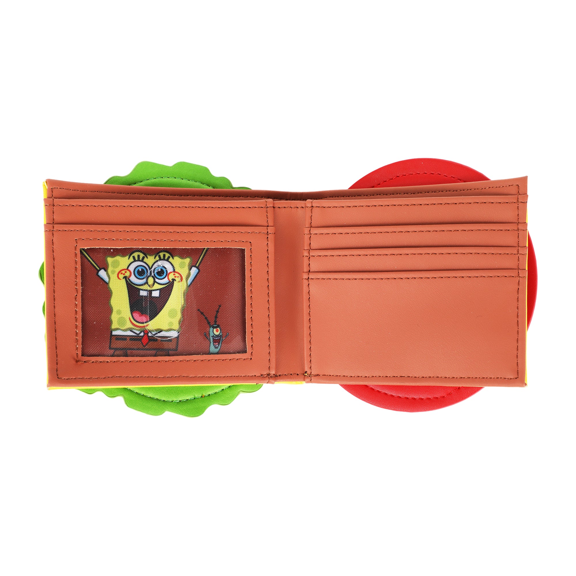 Spongebob Squarepants Krabby Patty Novelty Wallet
