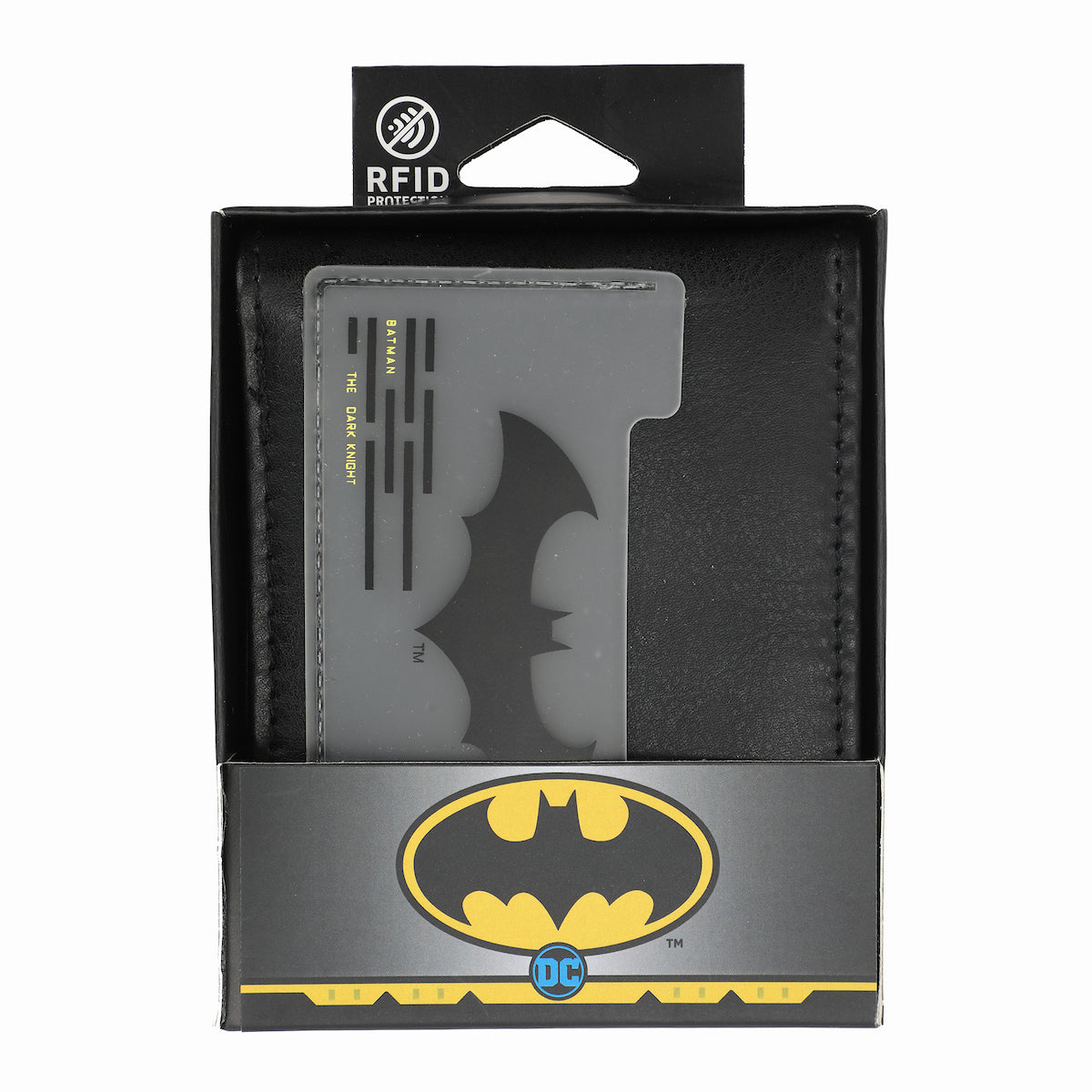 Batman Logo Men's Black Bifold Wallet