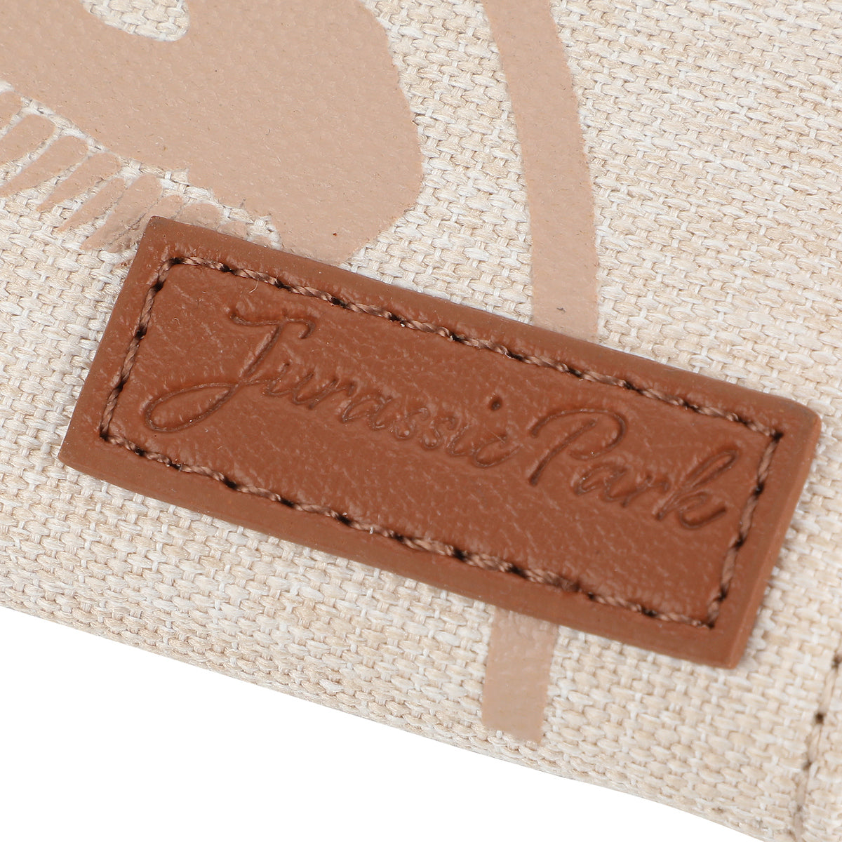Jurassic Park Khaki Logo L-Zip Wallet