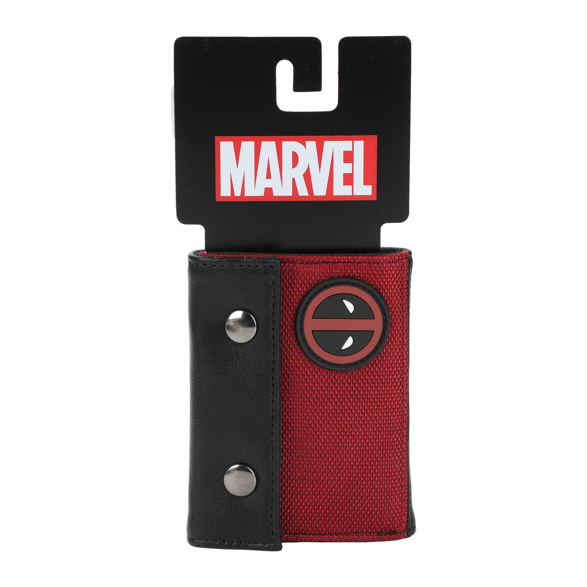 Marvel Deadpool Tri-Fold Wallet With Snap Closure