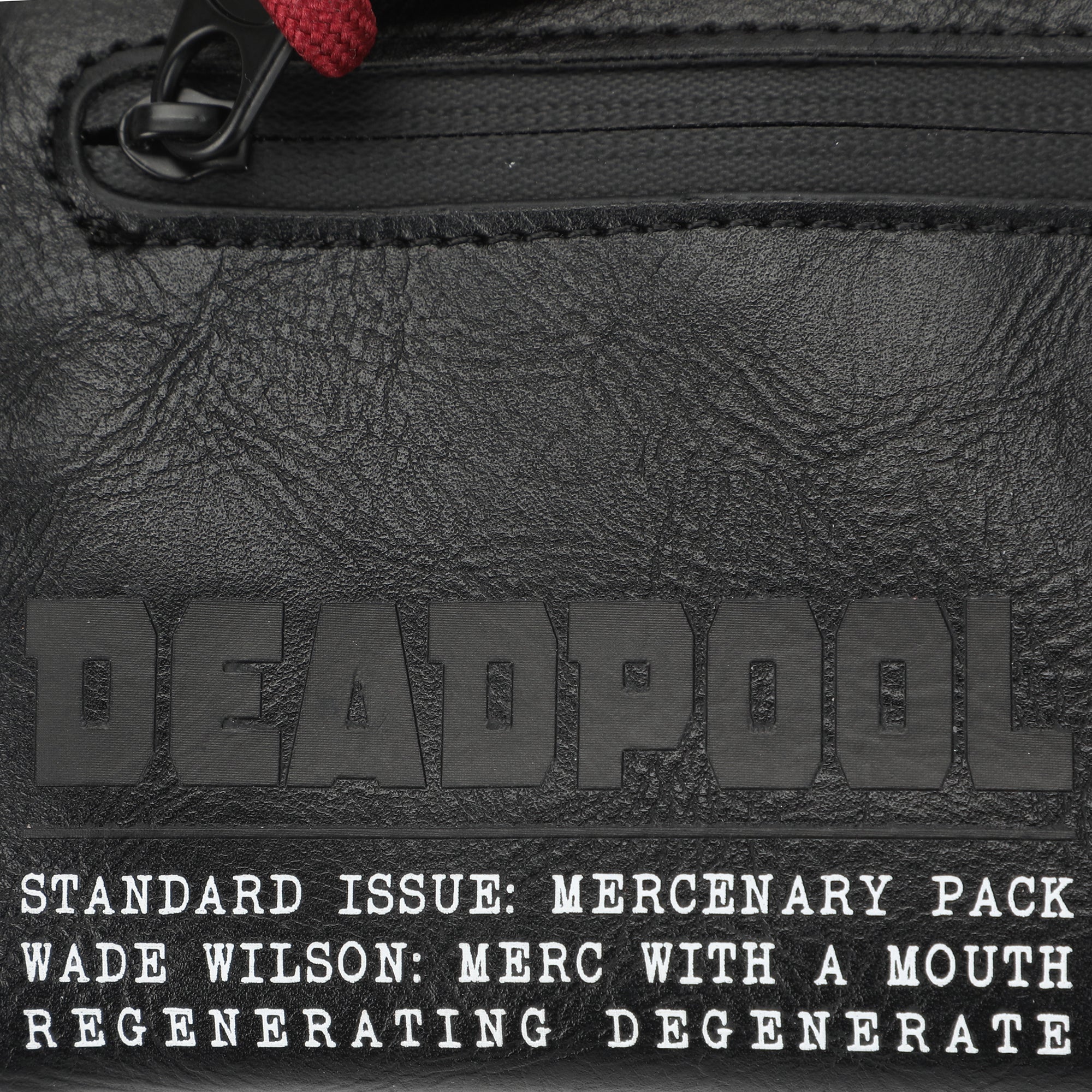 Marvel Deadpool Tri-Fold Wallet With Snap Closure