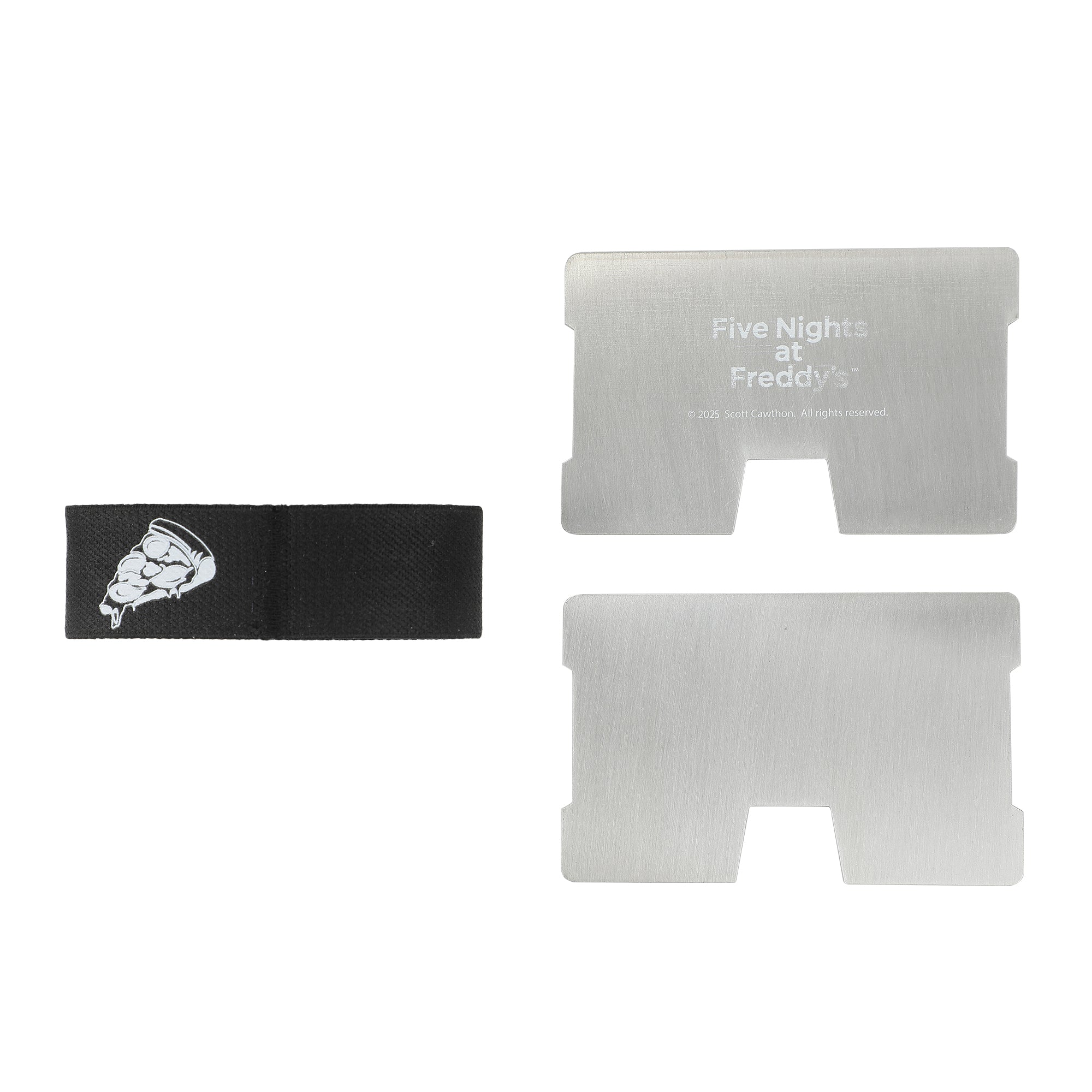 Five Nights At Freddy's Character Heads Black  Card Wallet