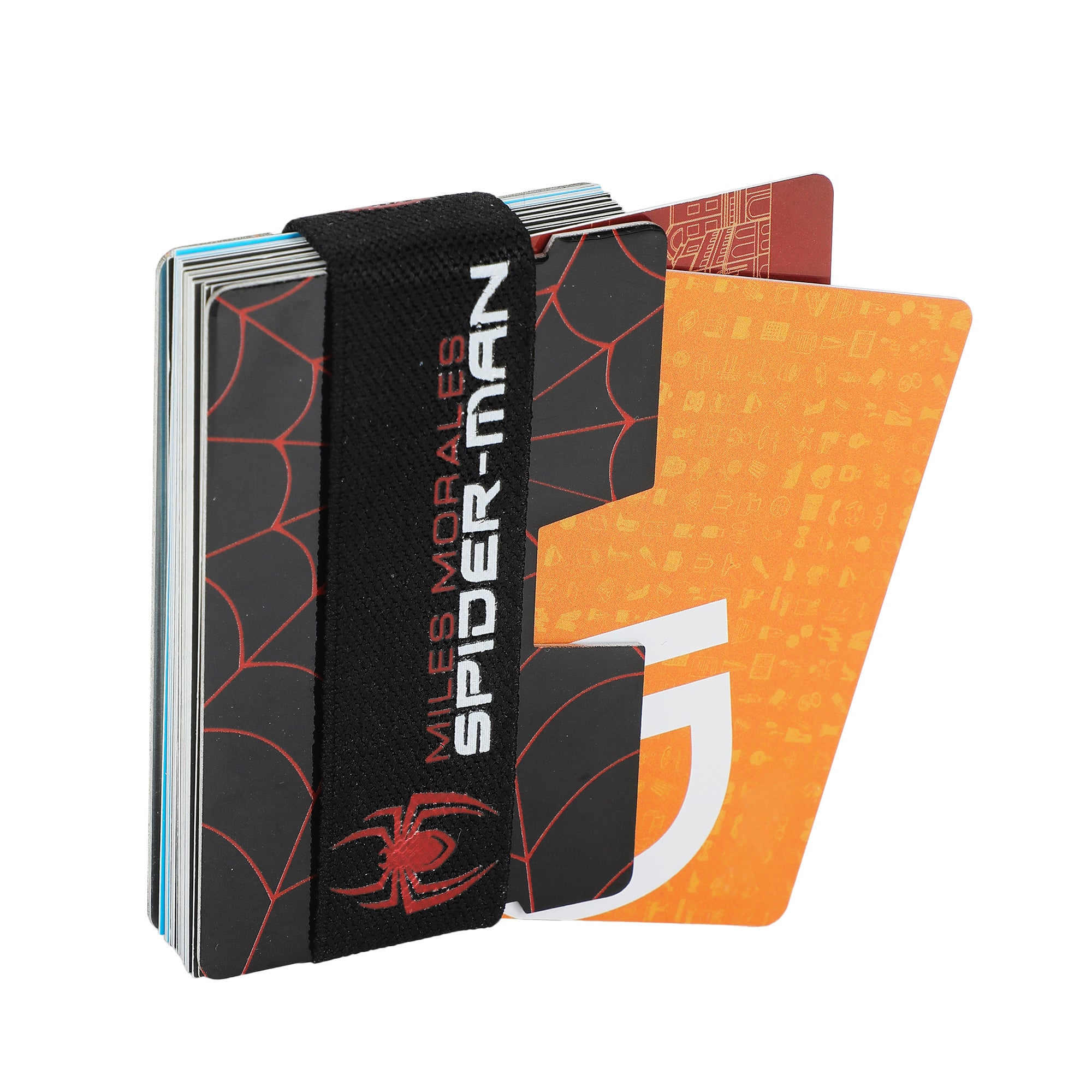 Marvel Miles Morales Game Mask & Logo Black 9 CM Card Wallet