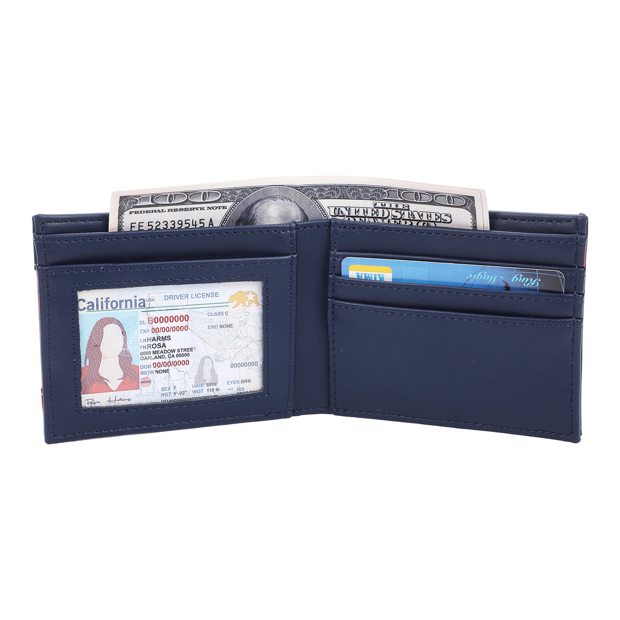 Spider-Man Classic Spidey & Kanji 3.5” Black Bifold Card Wallet