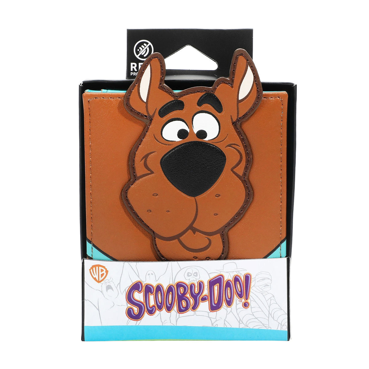 Scooby Doo Big Face Character PU Wallet for Men