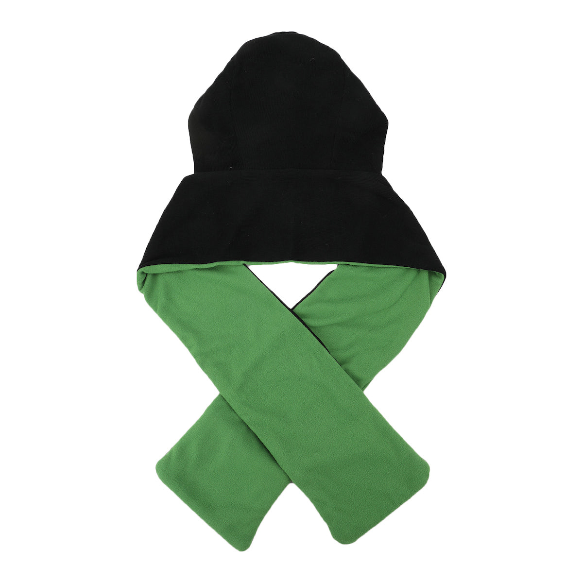 Harry Potter Slytherin Crest Black & Green Snood With Wand Pocket