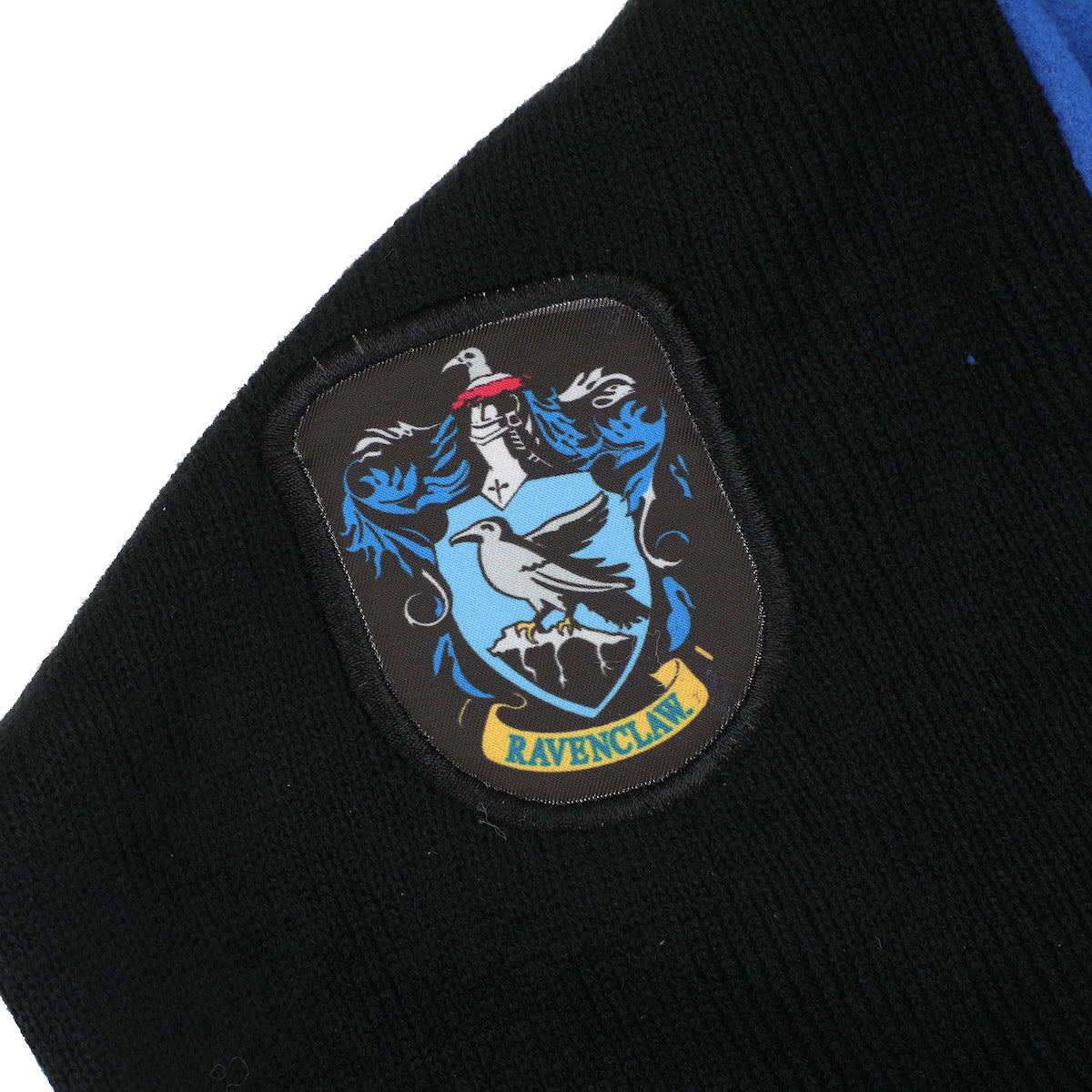 Harry Potter Ravenclaw Crest Black & Blue Snood With Wand Pocket