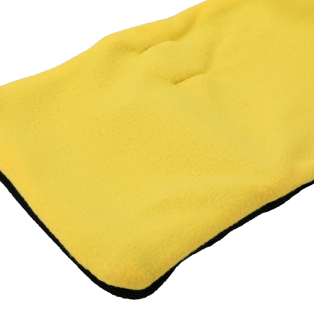 Harry Potter Hufflepuff Crest Black & Yellow Snood With Wand Pocket