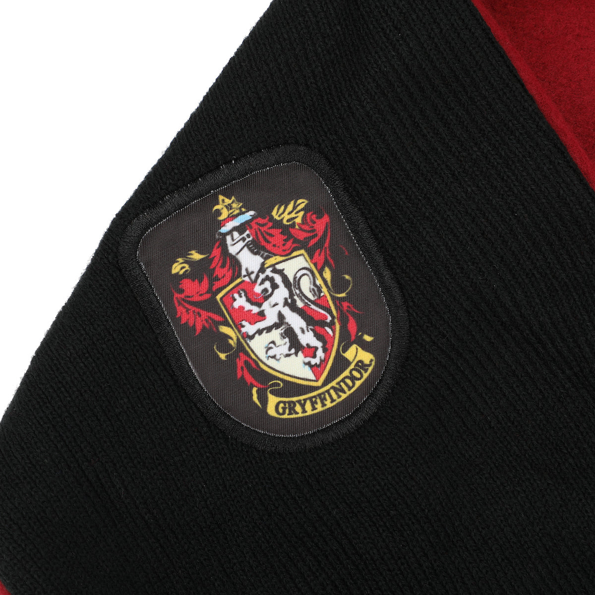 Harry Potter Gryffindor Crest Black & Red Snood With Wand Pocket
