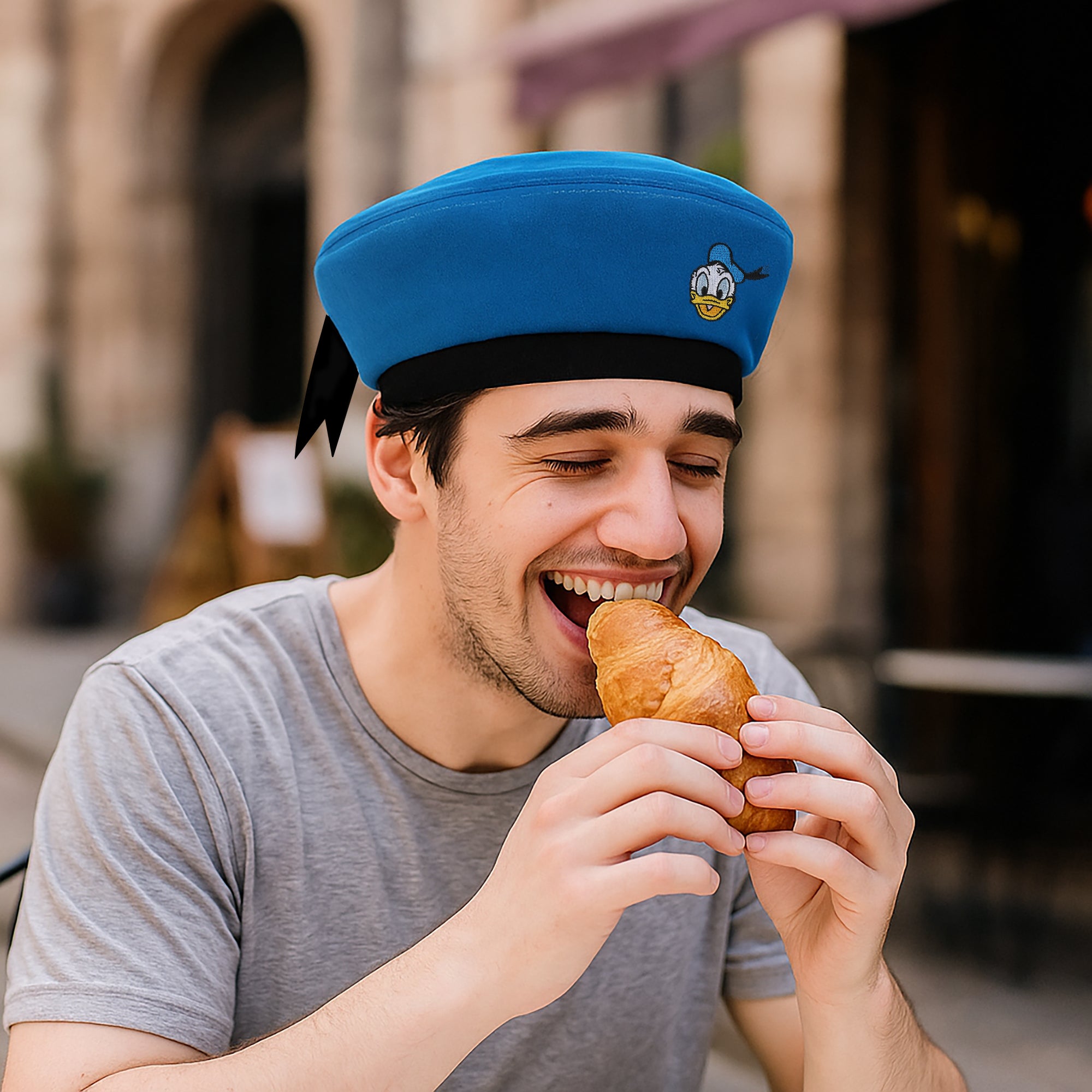 Disney Donald Duck-Inspired Blue Beret