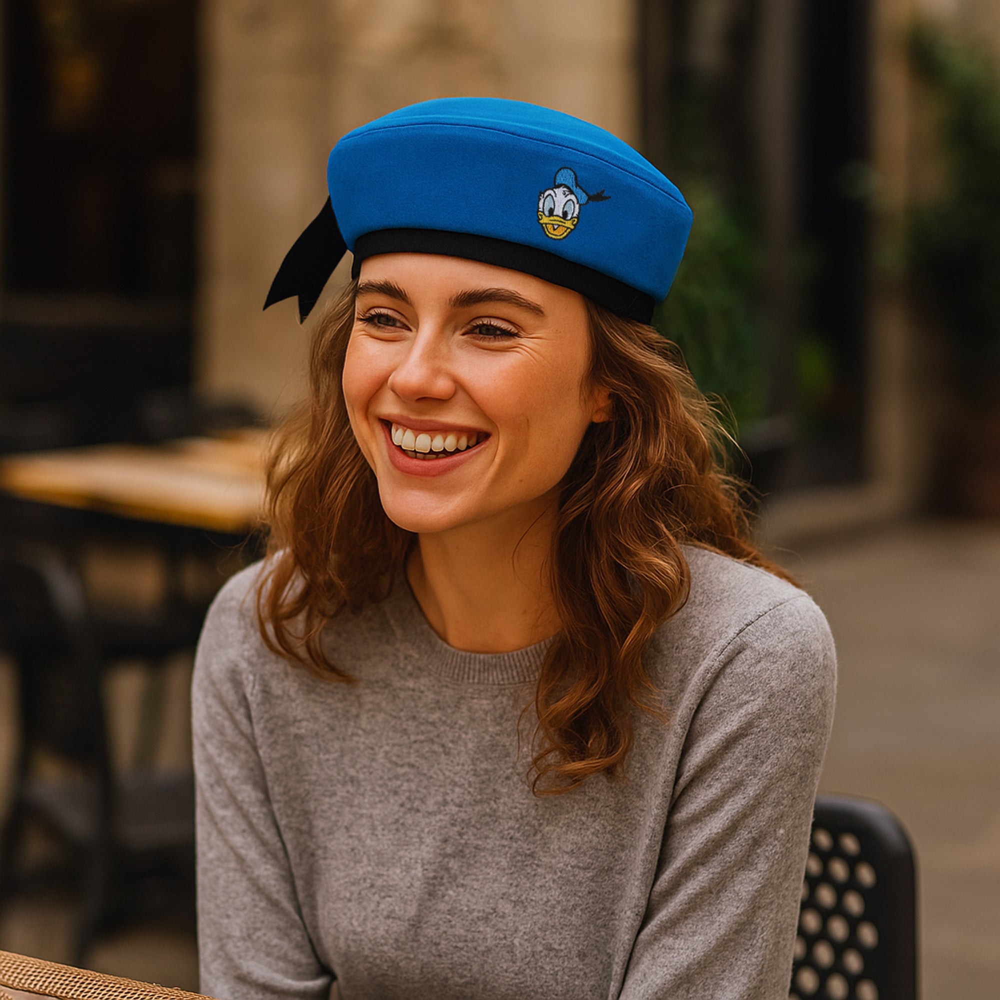Disney Donald Duck-Inspired Blue Beret