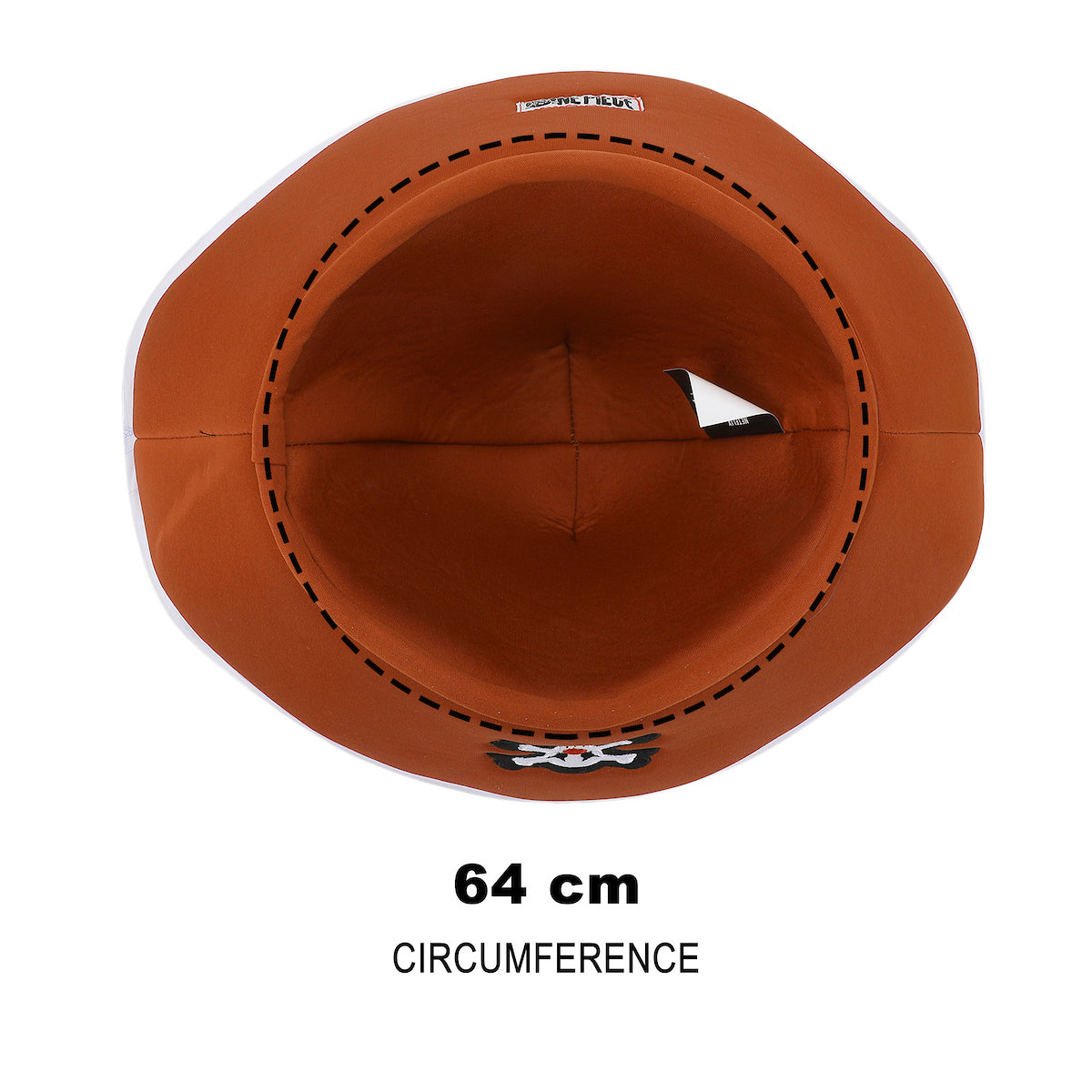 One Piece Buggy Cosplay Hat With Hair