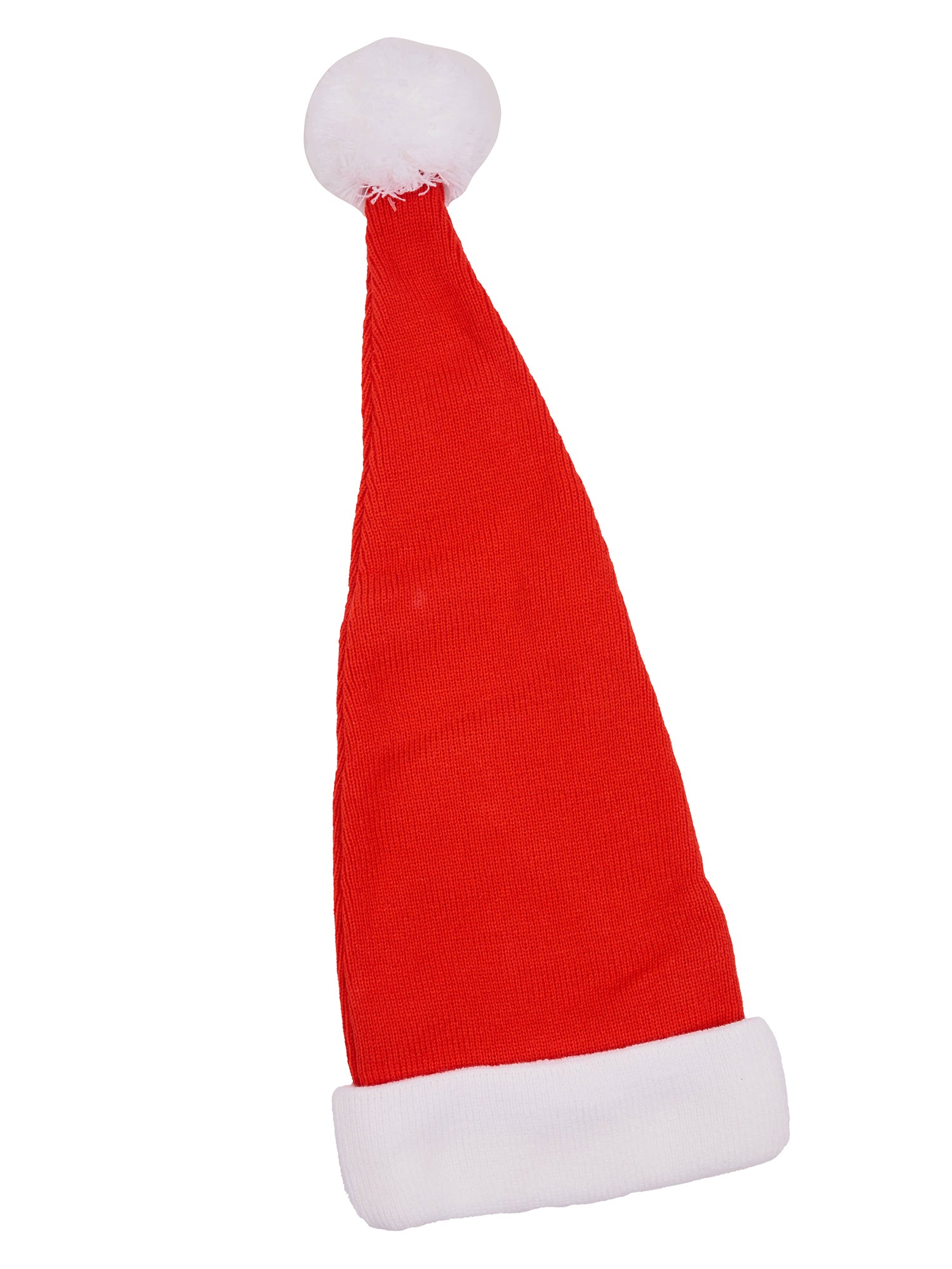 Hello Kitty Big Face Embroidery Cuff Acrylic Santa Hat