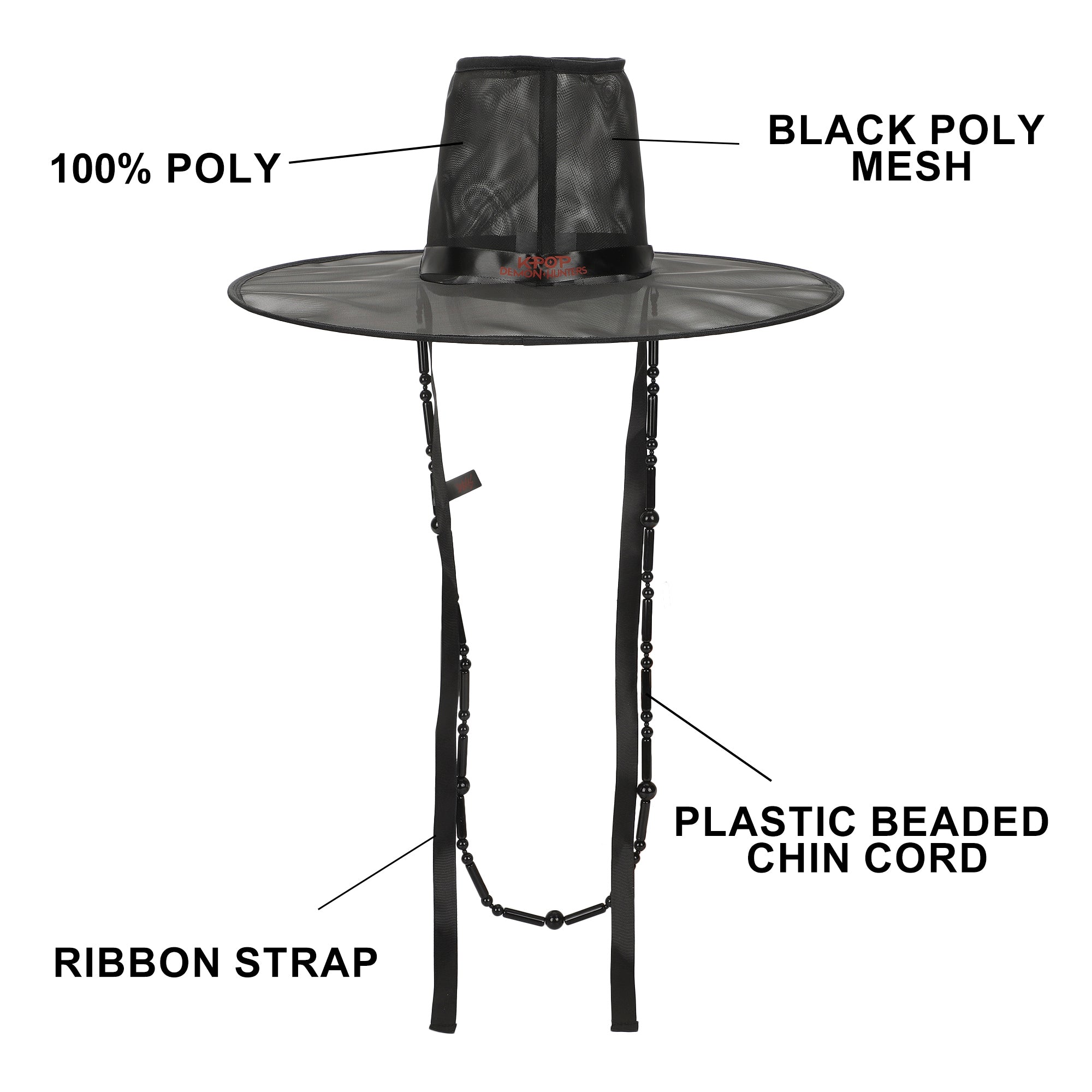 KPop Demon Hunters Cosplay In-World Character Jinu Hat