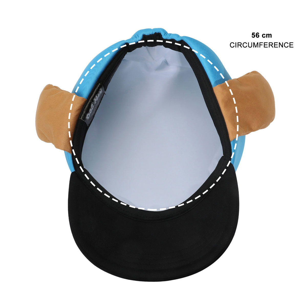 Dog Man 3D Fuzzy Ears Novelty Cap for Kids