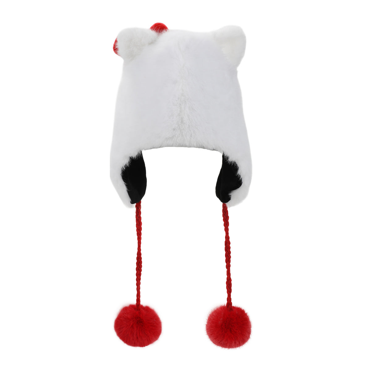 Hello Kitty-Inspired White Plush Laplander