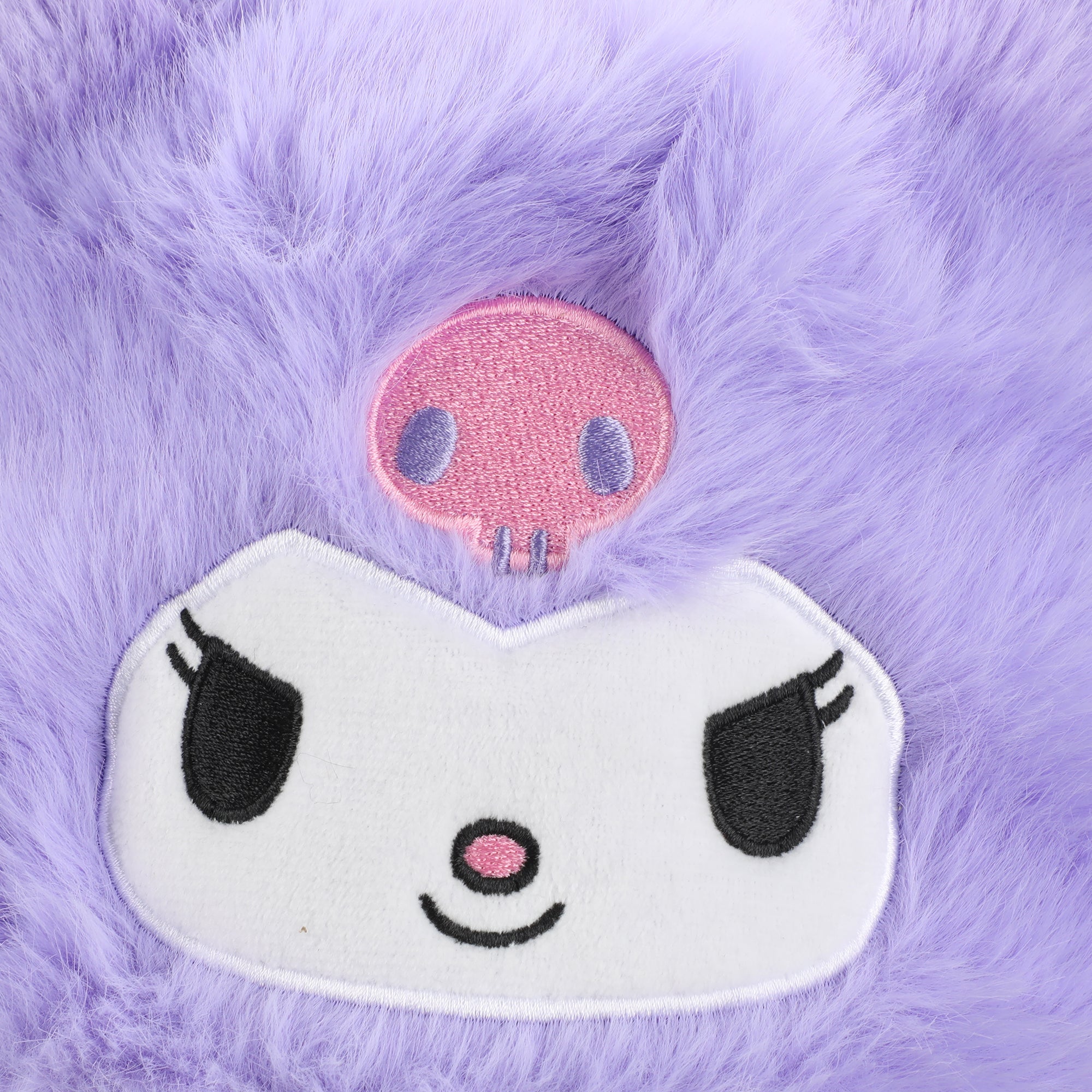 Kuromi-Inspired Purple Plush Laplander