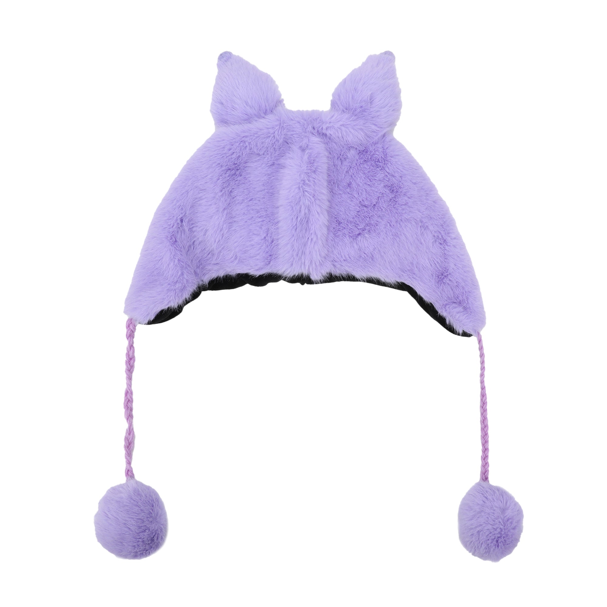 Kuromi-Inspired Purple Plush Laplander