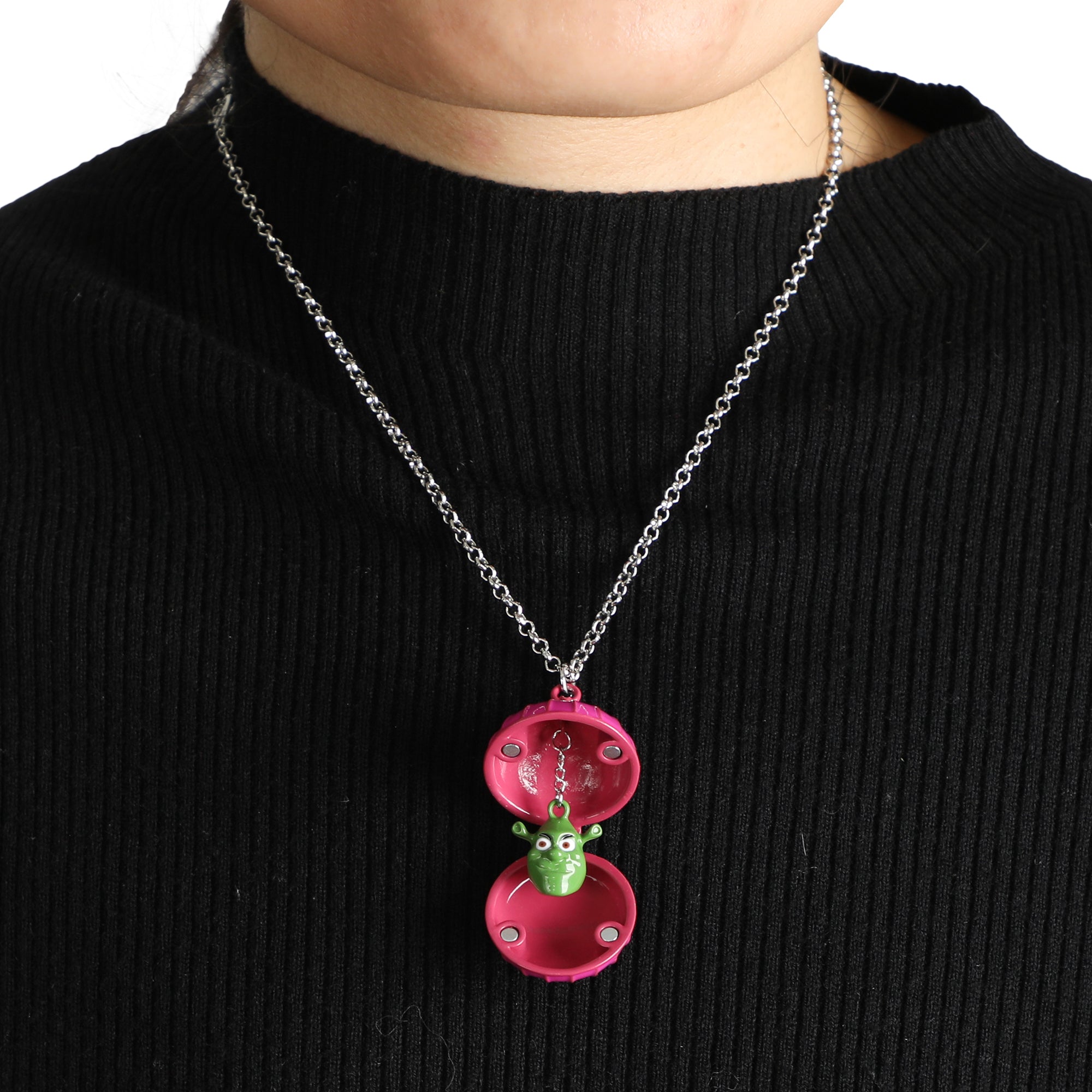 Shrek Onion 14" Locket Necklace With Character Inside
