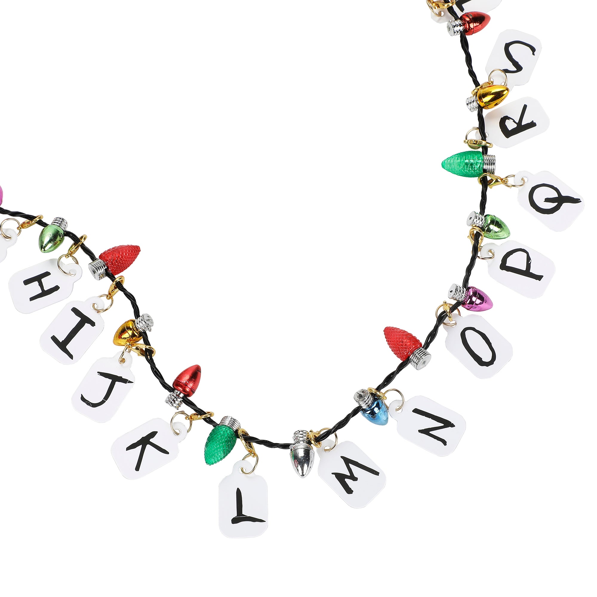 Stranger Things Christmas Lights Necklace