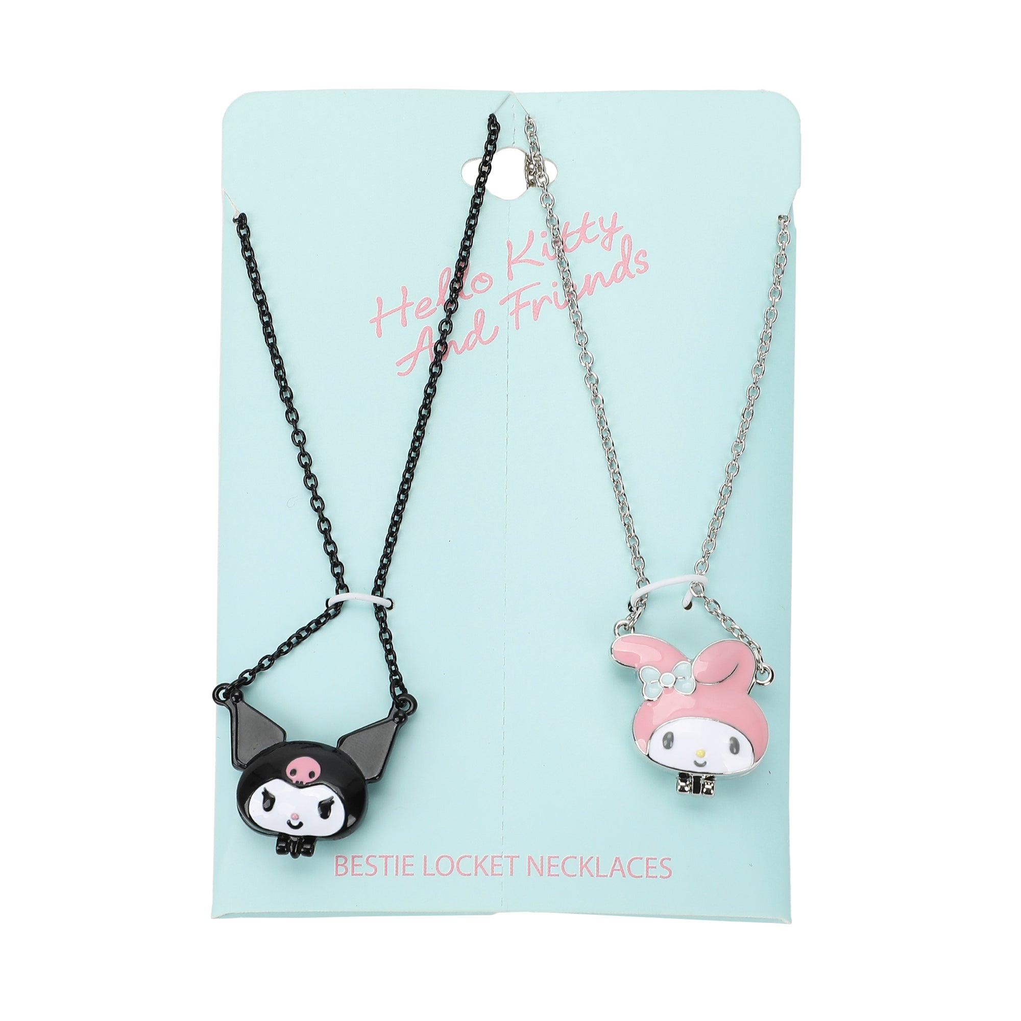 Kuromi & My Melody 2-Piece Bestie Necklace Set