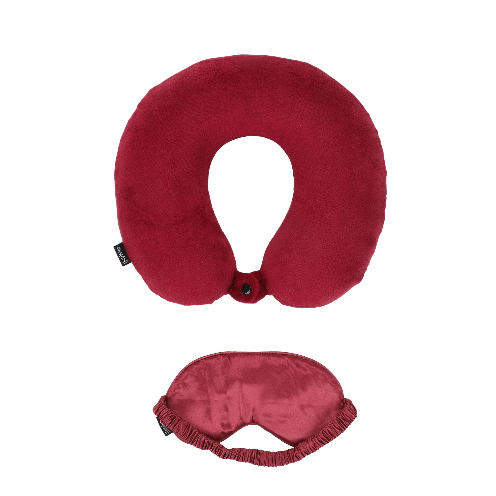 Adult Harry Potter Hogwarts Travel Set with Neck Pillow, Eye Mask, and Throw Blanket - Magical Comfort for Wizarding World Fans!