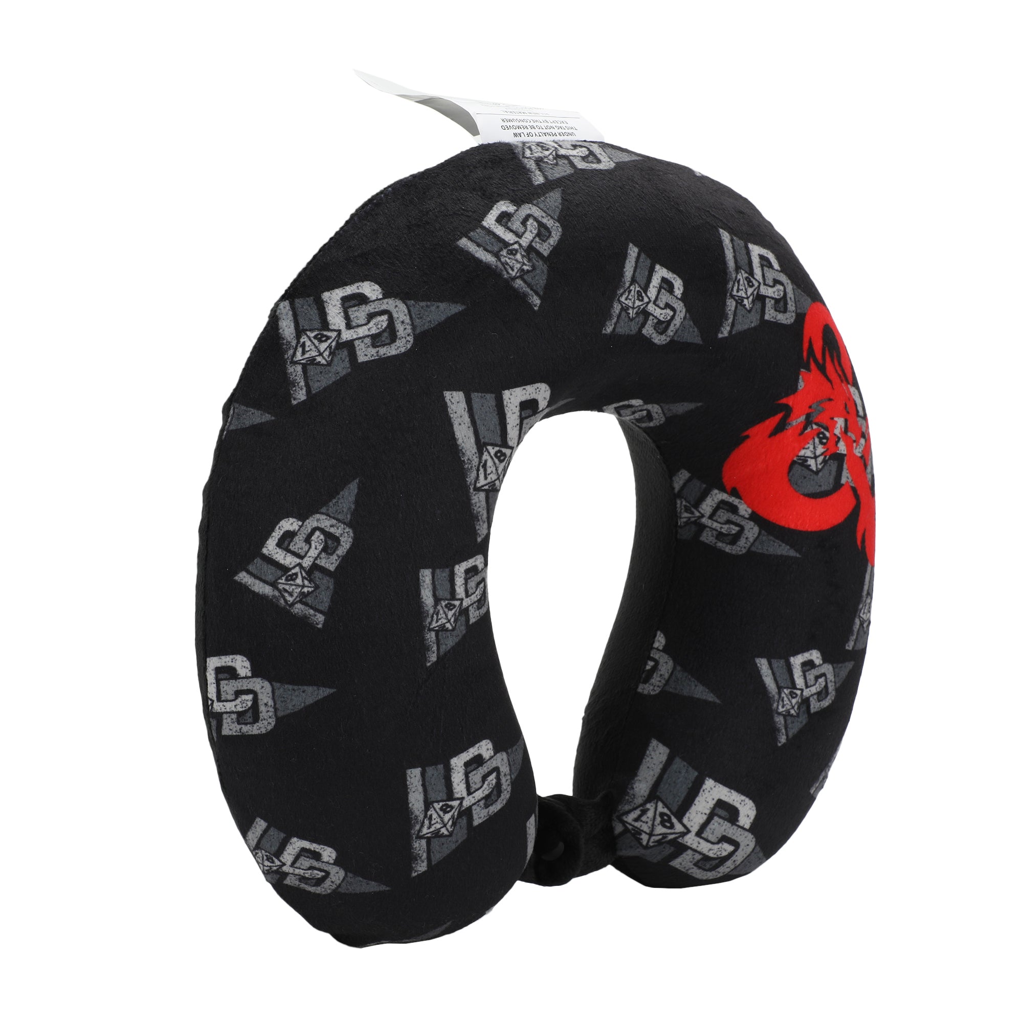Dungeons & Dragons Adult Travel Set with Neck Pillow, Eye Mask, and Throw Blanket - Perfect for Adventure-Loving Travelers!