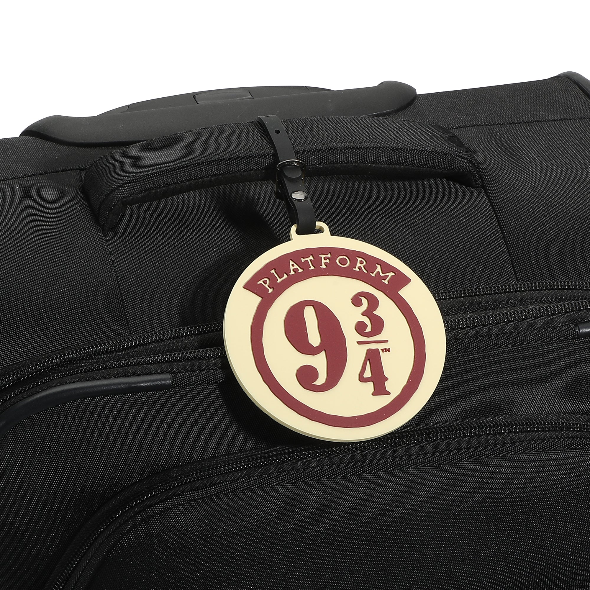 Harry Potter 3pc Neck Pillow Set with Sleep Mask and Molded Rubber Luggage Tag OSFA