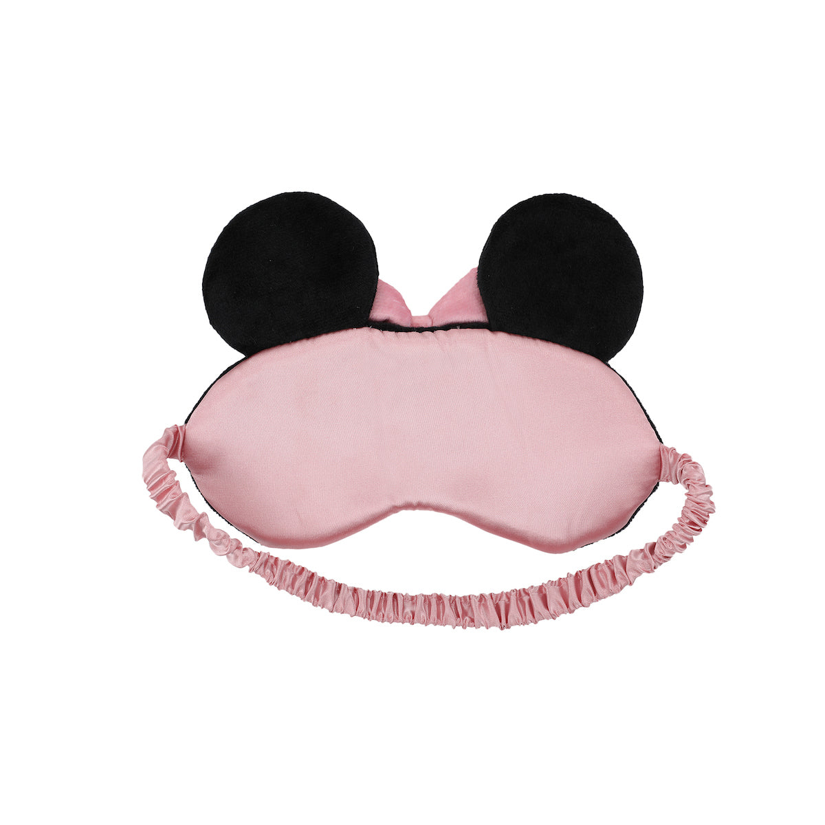 Minnie Mouse Kids Travel Set with Neck Pillow Eye Mask and Luggage Tag - Disney Magic on the Go!