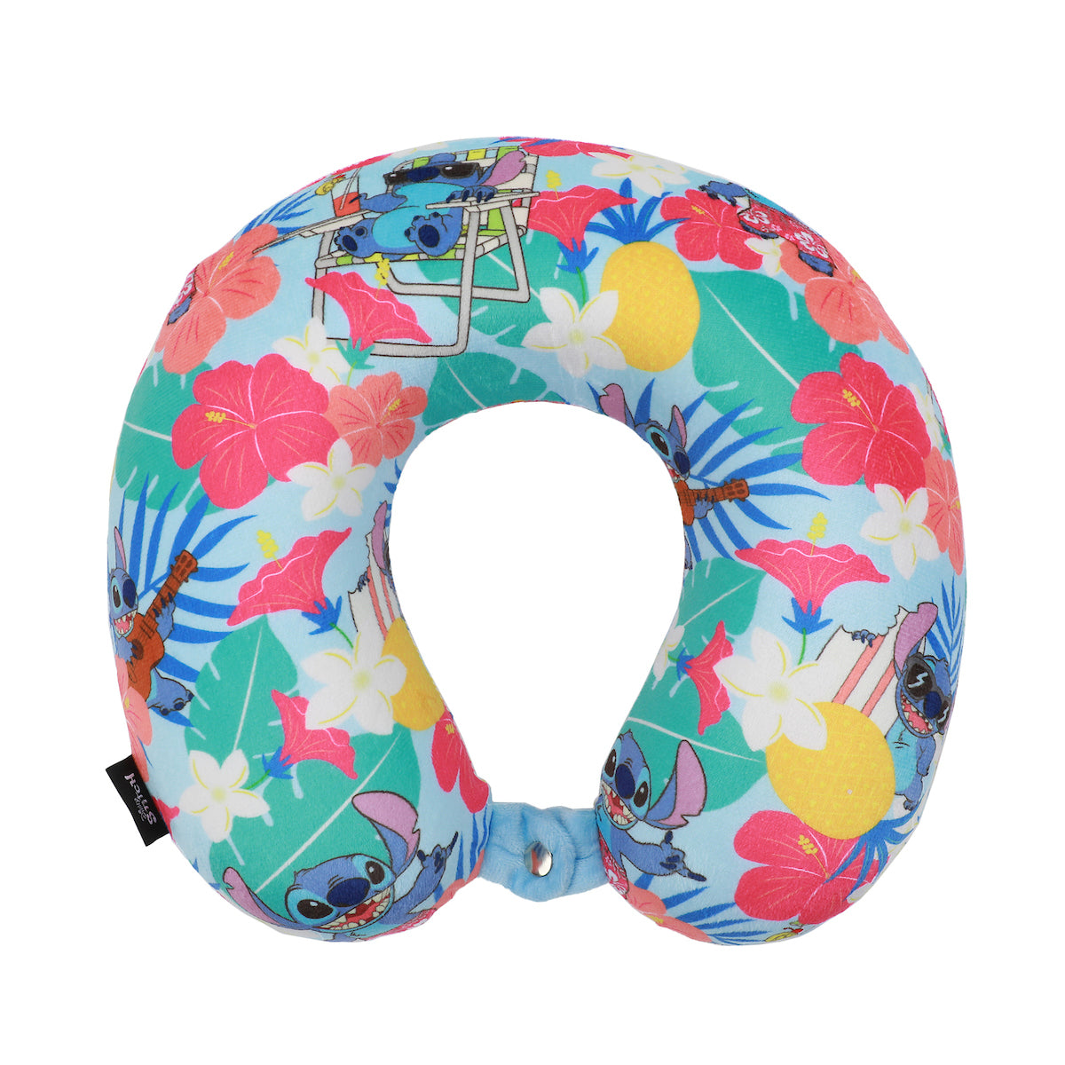 Lilo & Stitch kids Travel Set with Neck Pillow Eye Mask and Luggage Tag - Comfort and Style for Young Travelers!